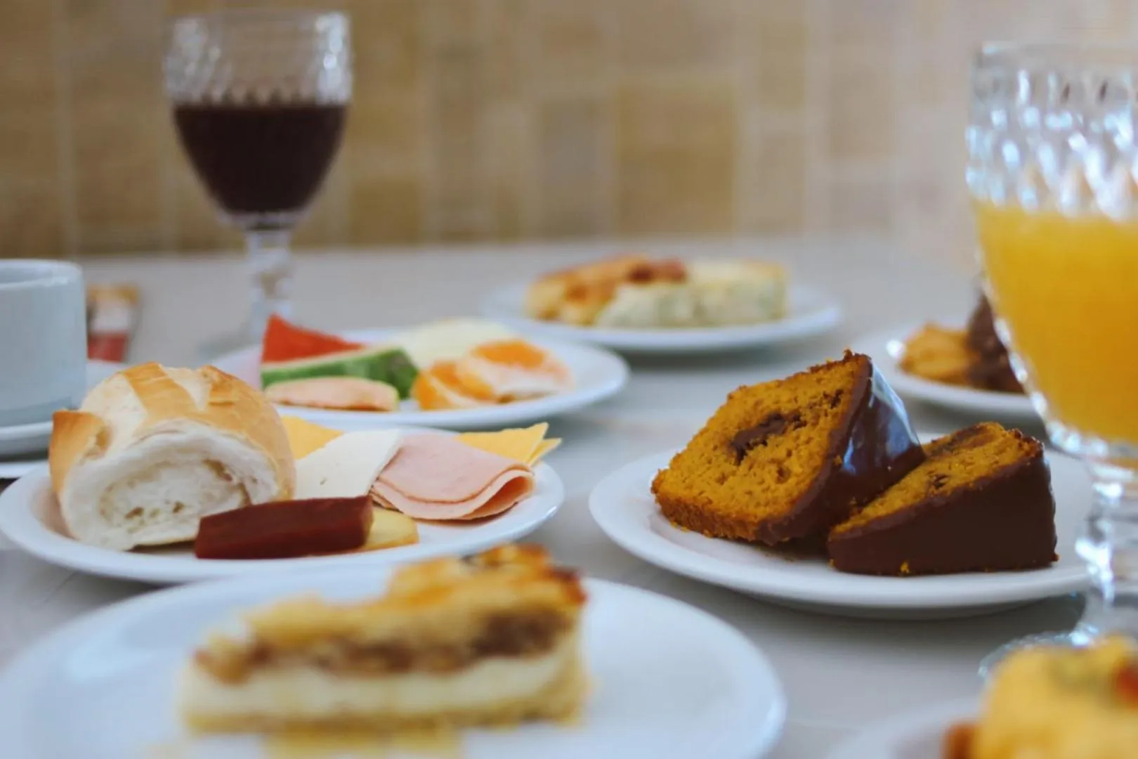 Food and drinks in La Vita Pousada de Charme