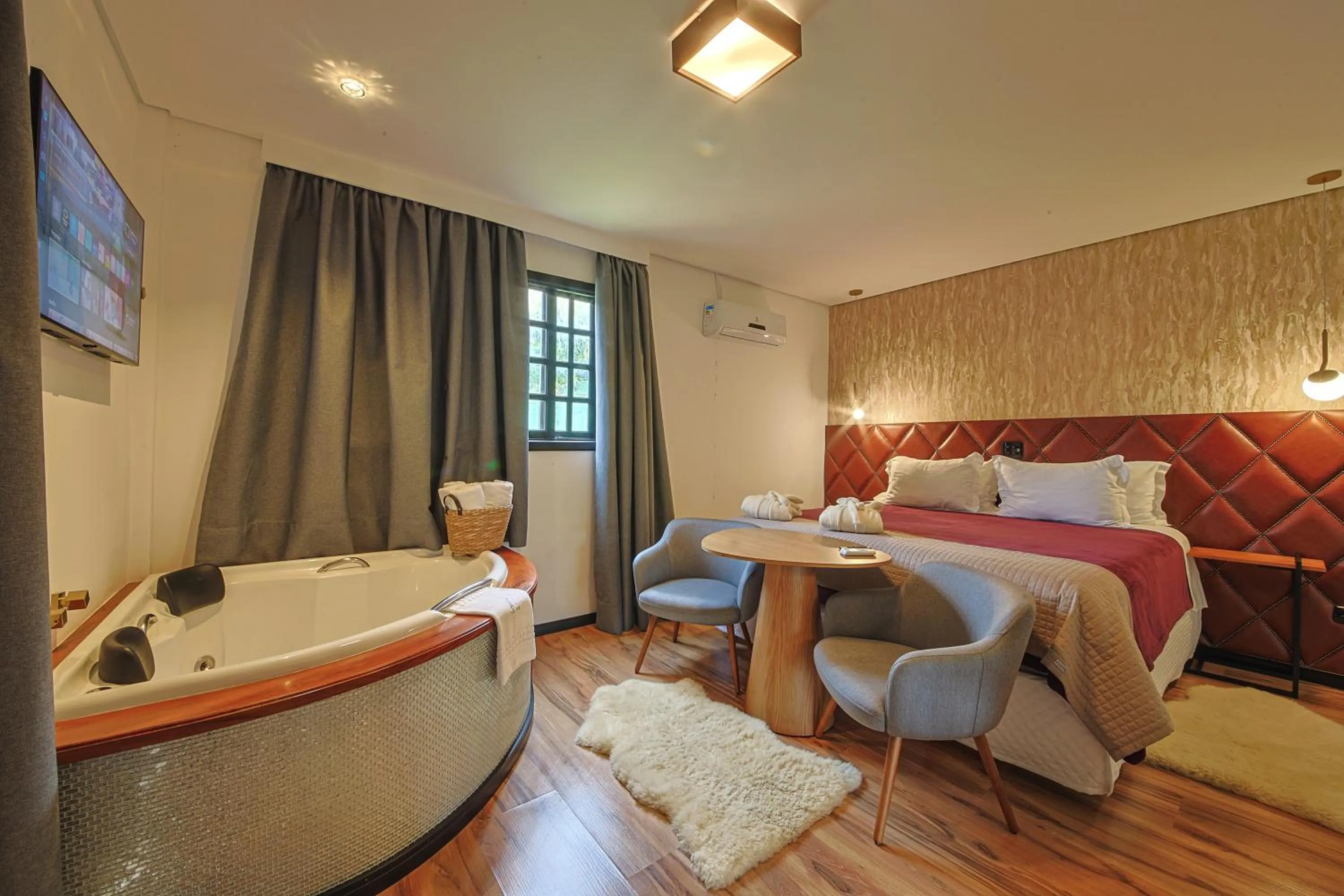 Bed in La Vita Pousada de Charme