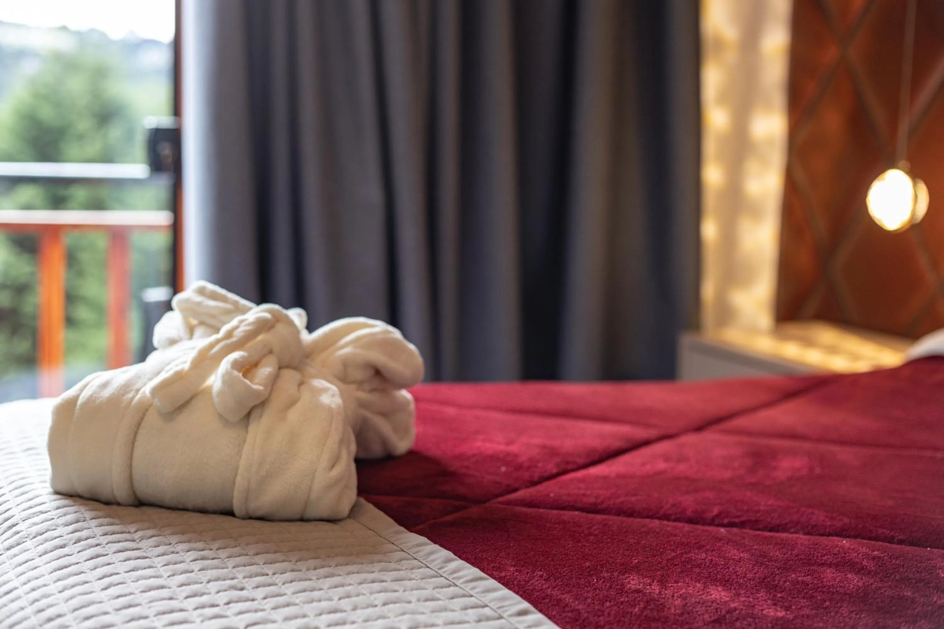 Bed in La Vita Pousada de Charme