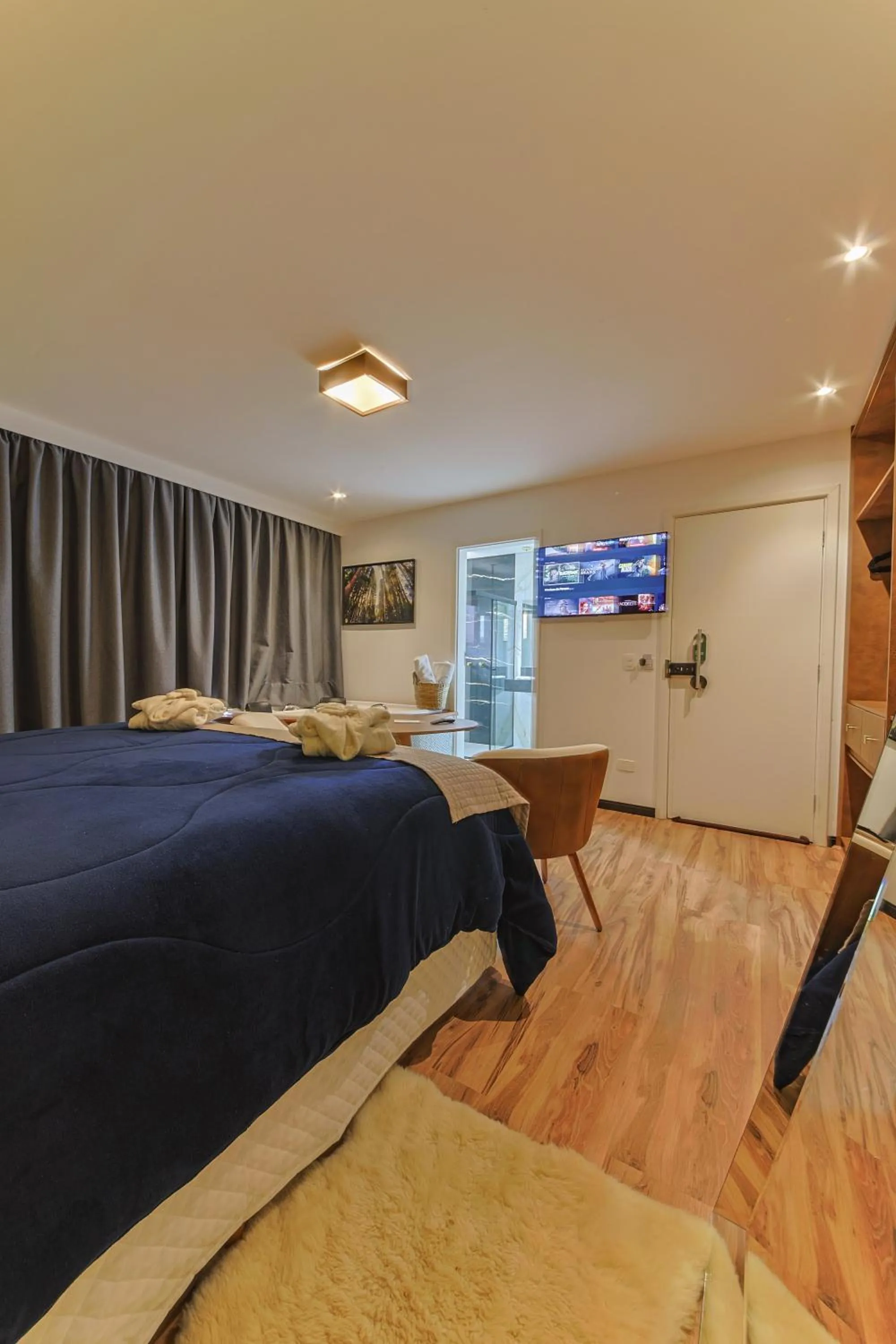 Bed in La Vita Pousada de Charme