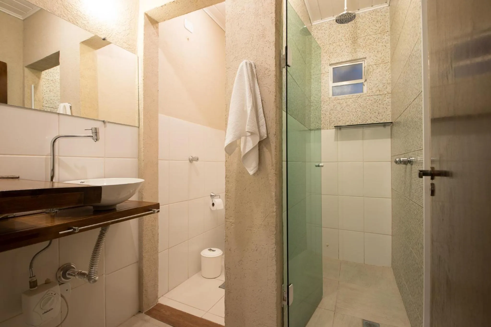 Shower in La Vita Pousada de Charme