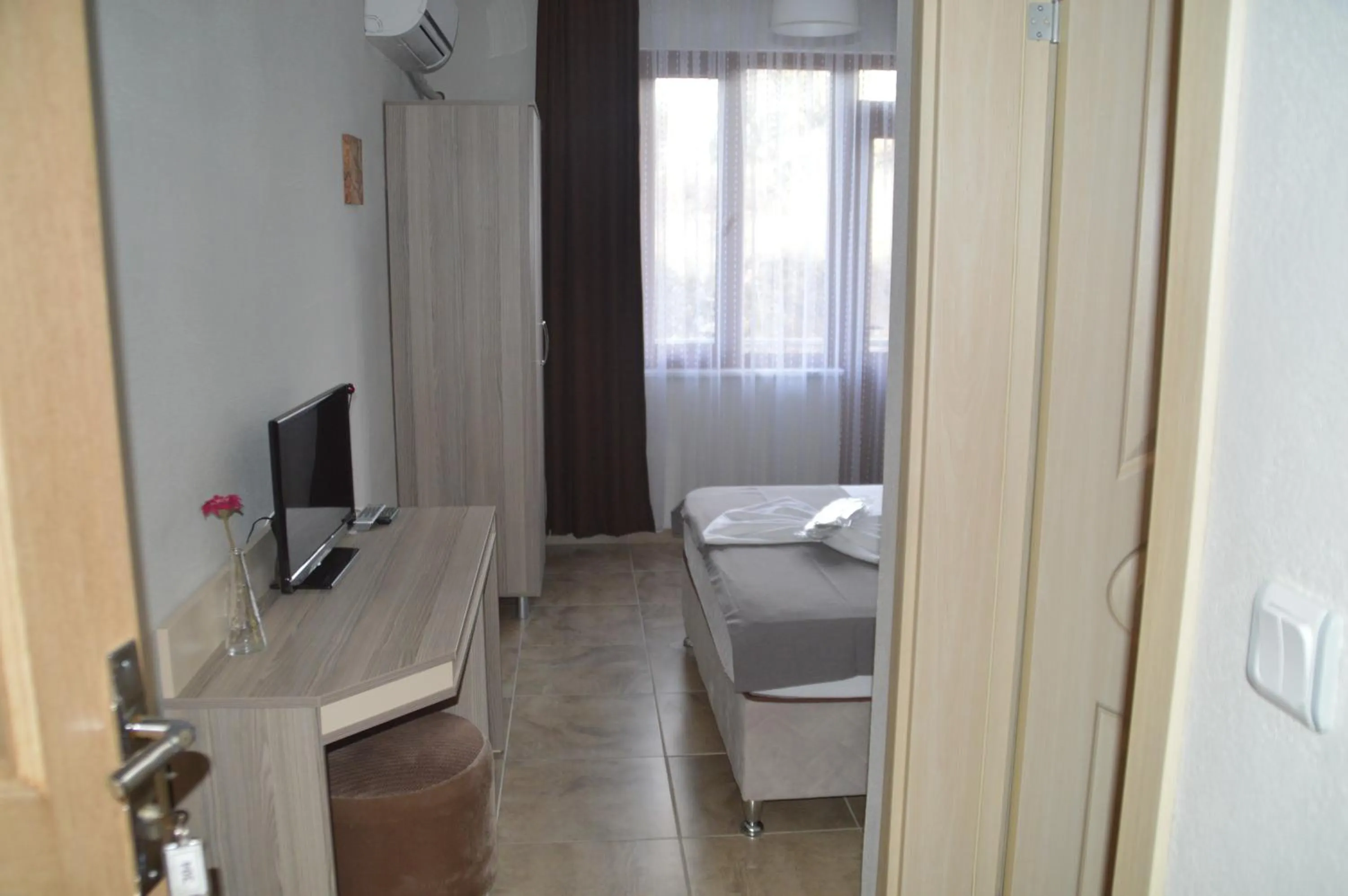 Decorative detail, Bed in Hotel Hugo