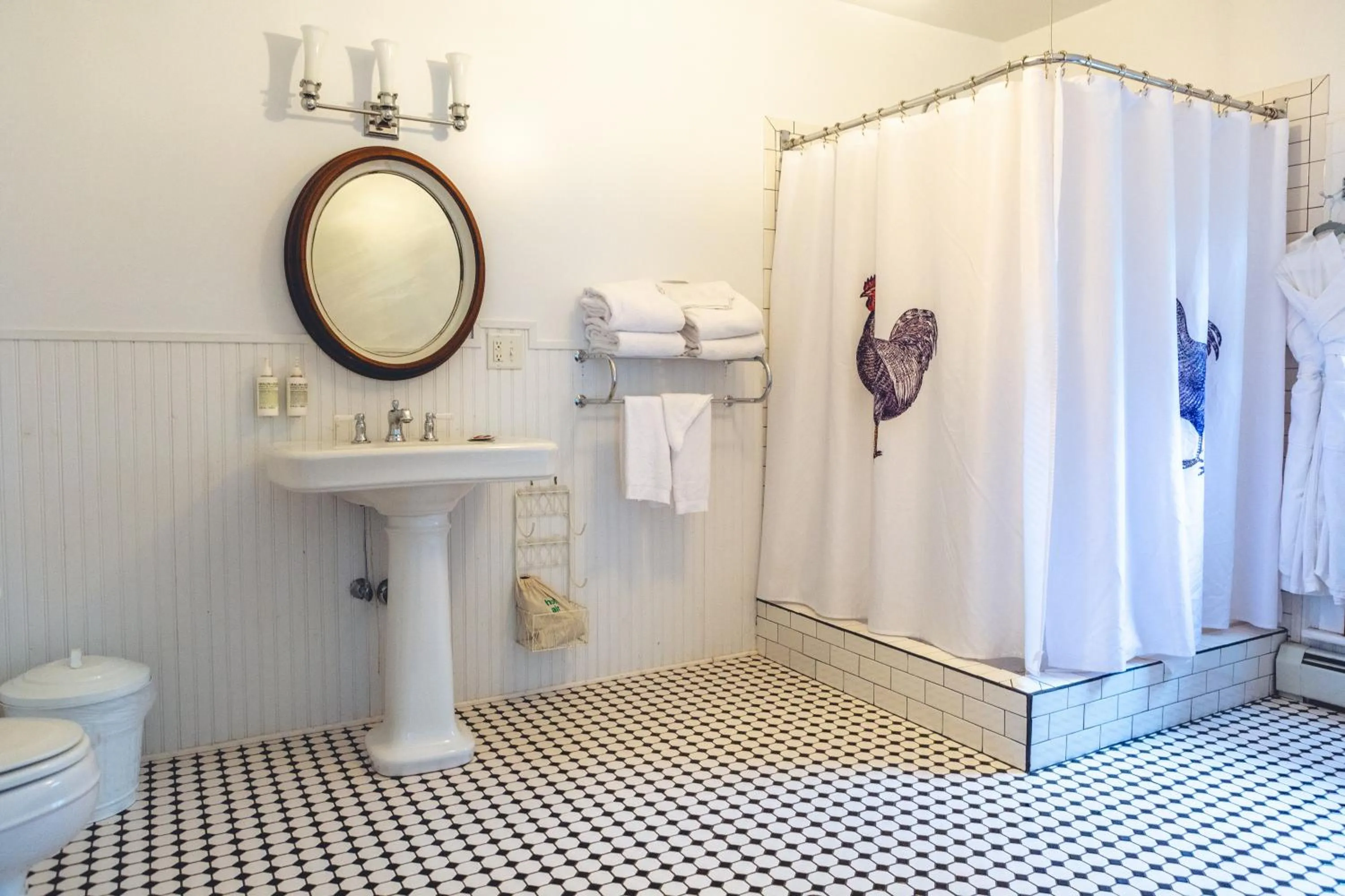 Shower in The North Branch Inn