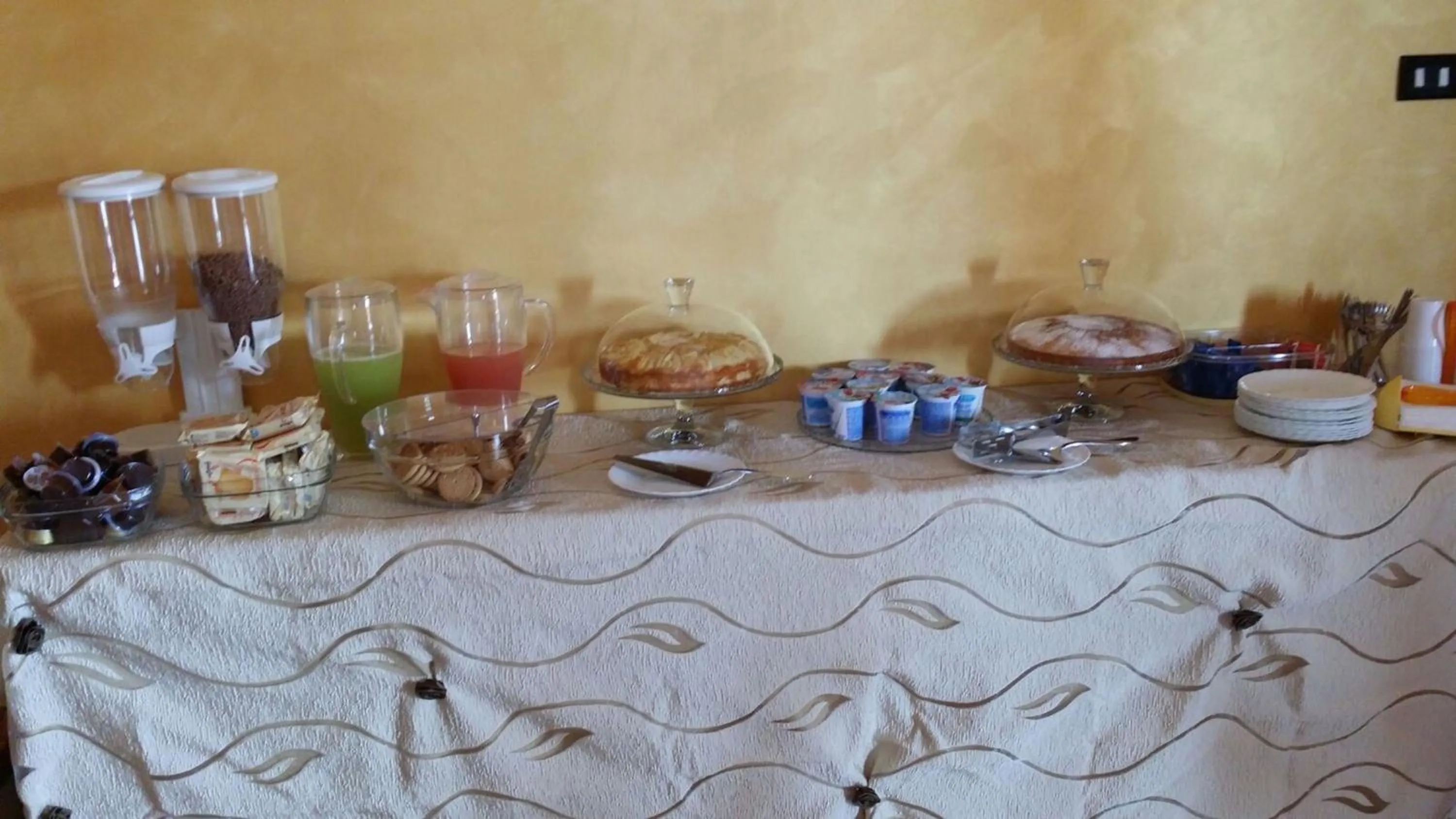 Buffet breakfast in Il mondo dei sogni