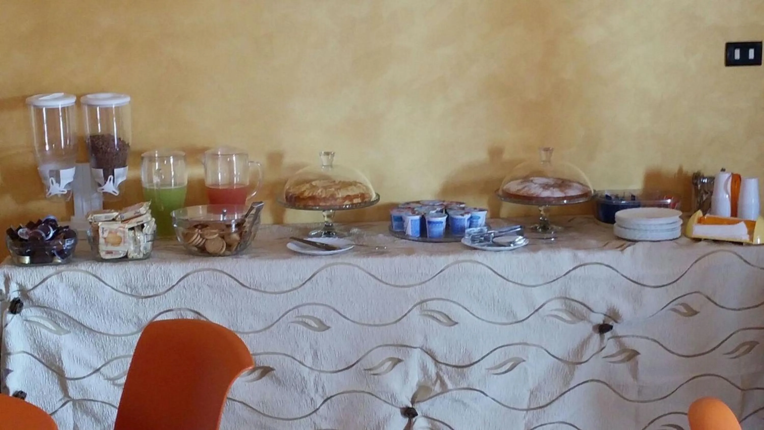 Buffet breakfast in Il mondo dei sogni