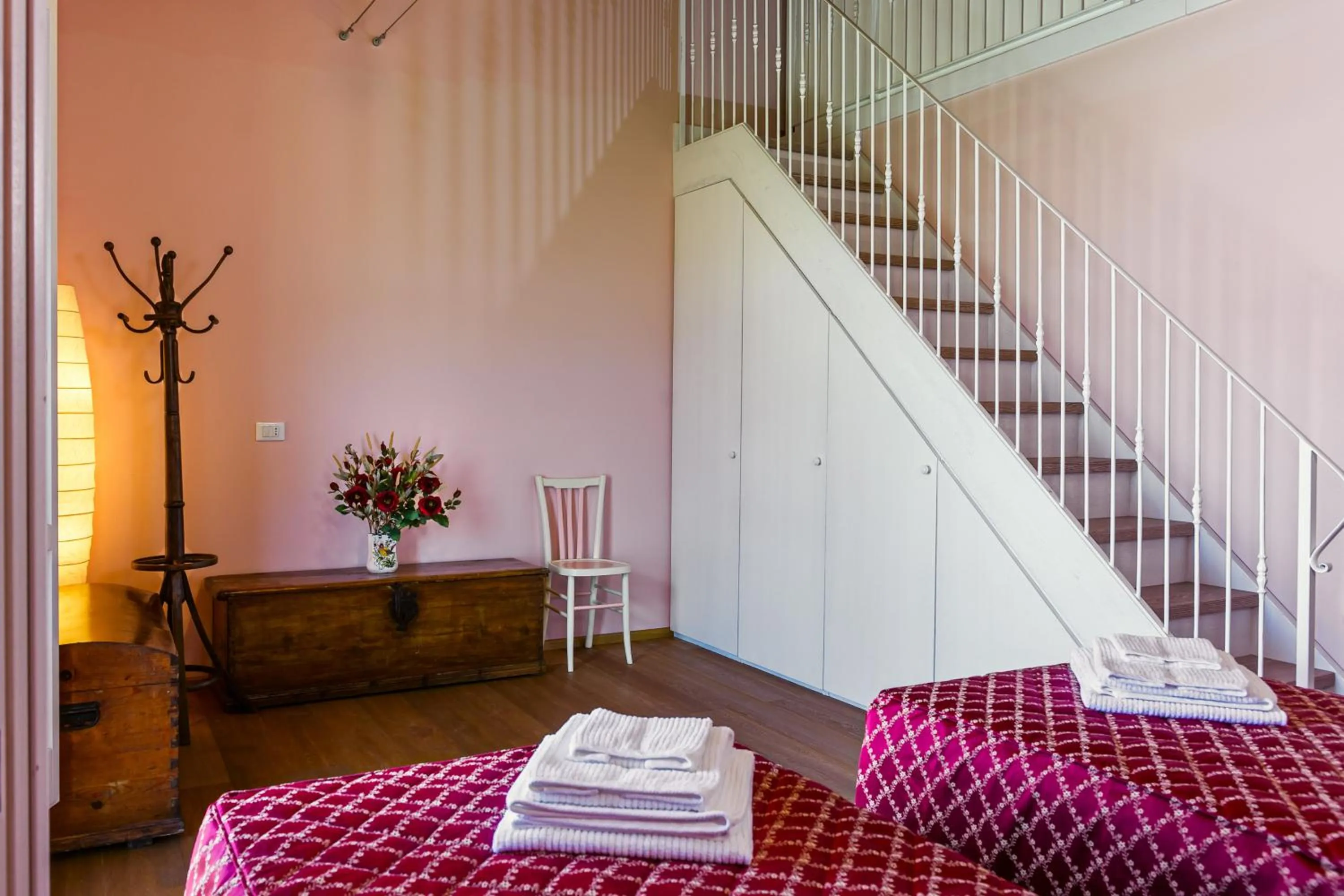 Bedroom, Bed in Villa Gourmet