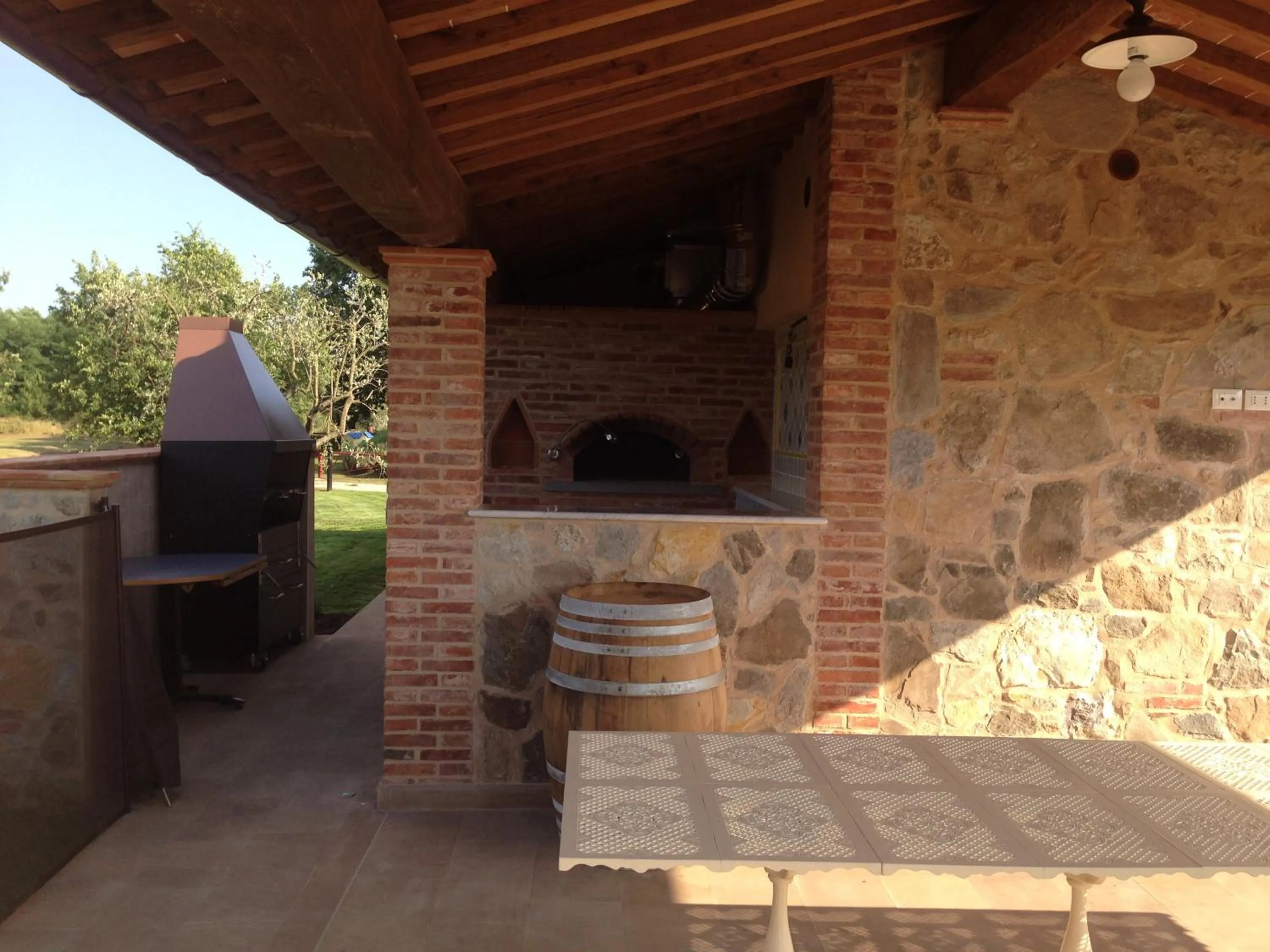 Patio in Villa Gourmet