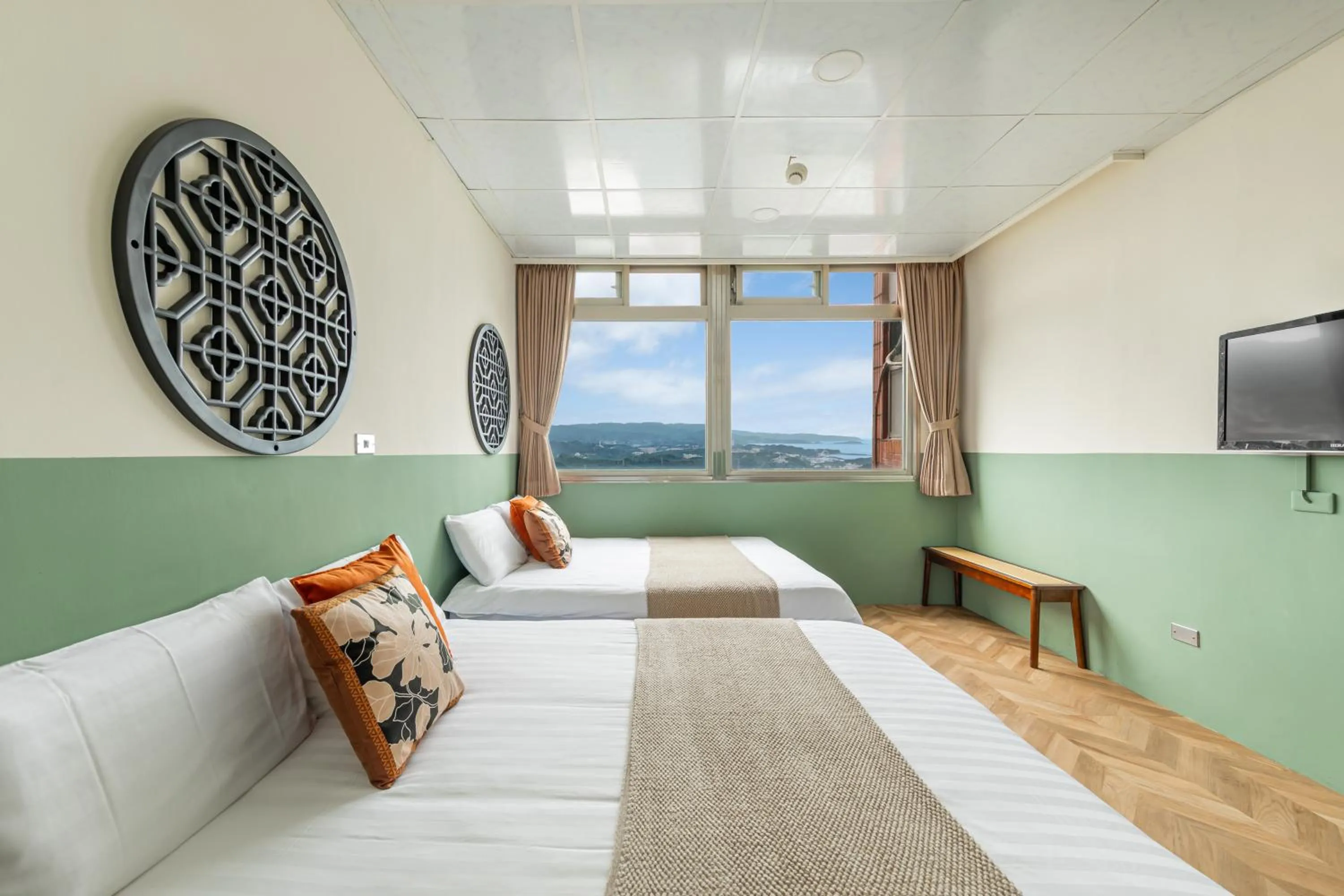 Photo of the whole room, Bed in Jiufen Nostalgic Inn