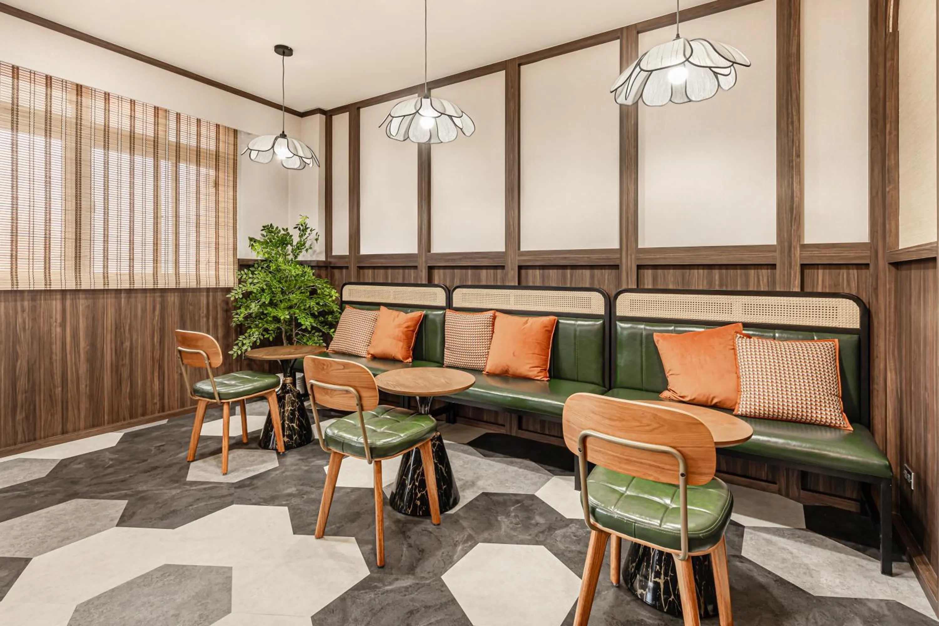 Living room in Jiufen Nostalgic Inn