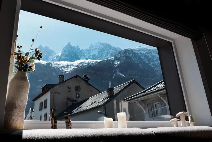 View (from property/room) in Chalet hôtel le Whymper