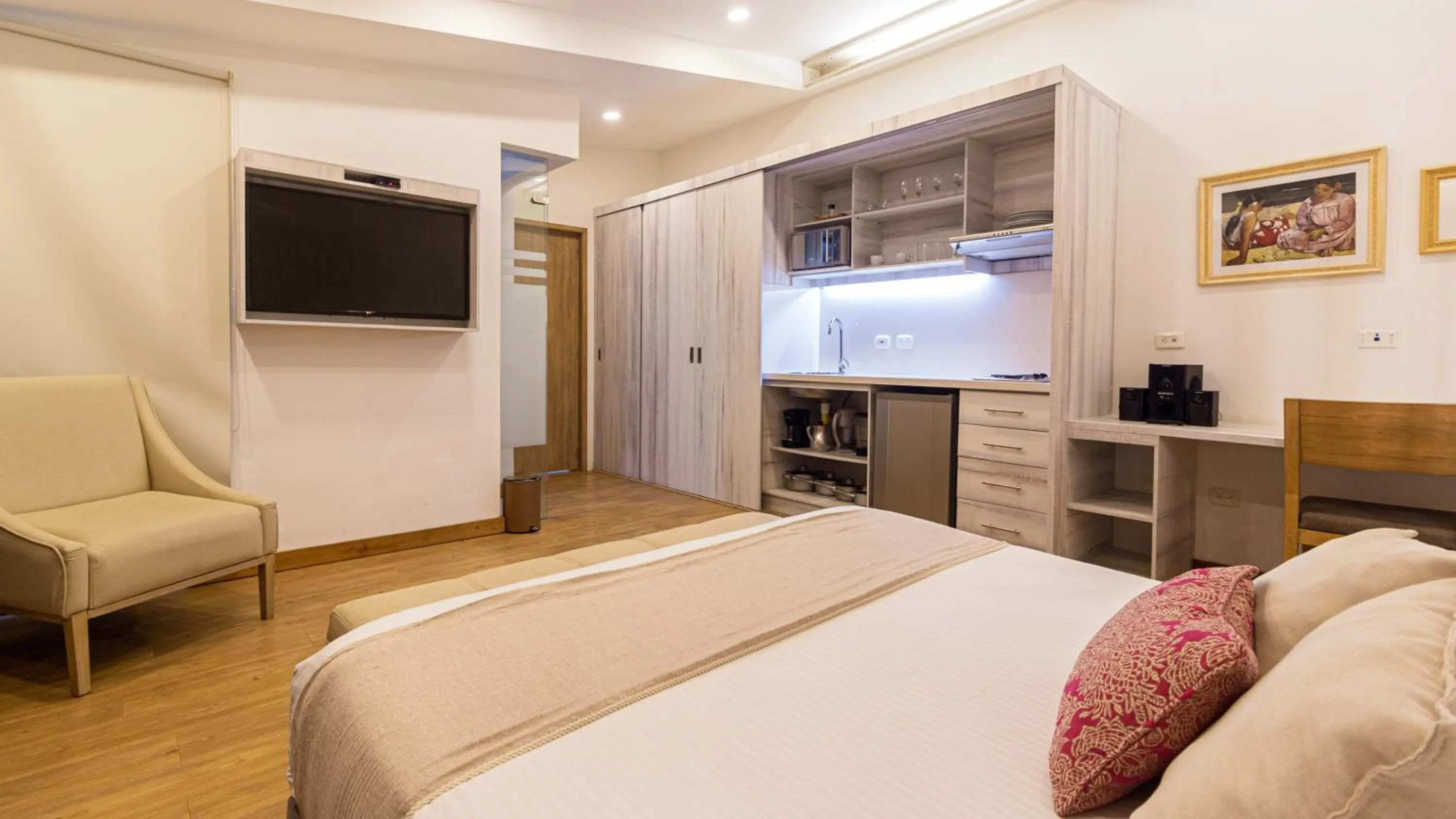 Bedroom, Bed in Cartagena Suites de Manga