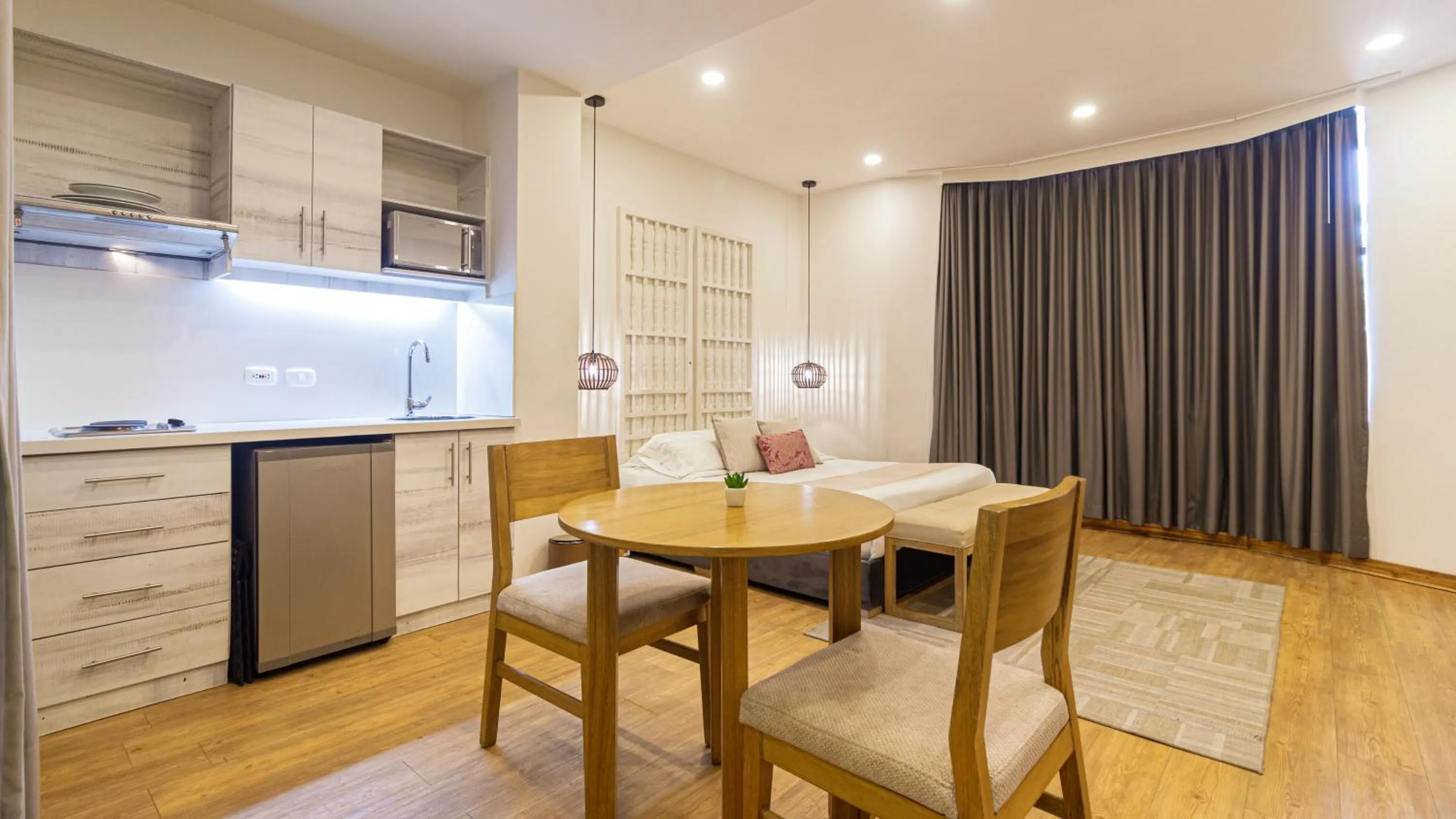 Kitchen or kitchenette in Cartagena Suites de Manga