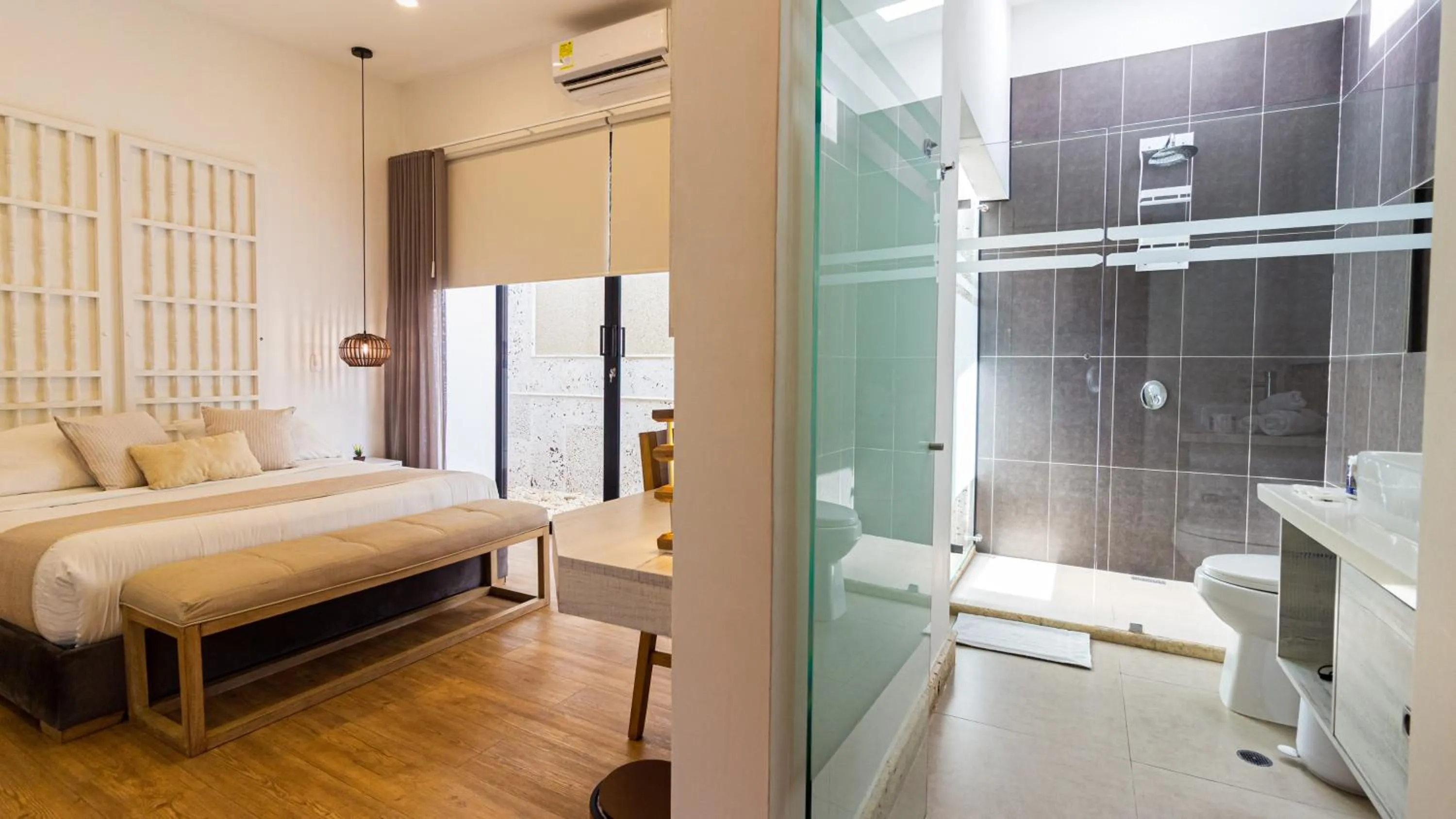 Bedroom, Bed in Cartagena Suites de Manga