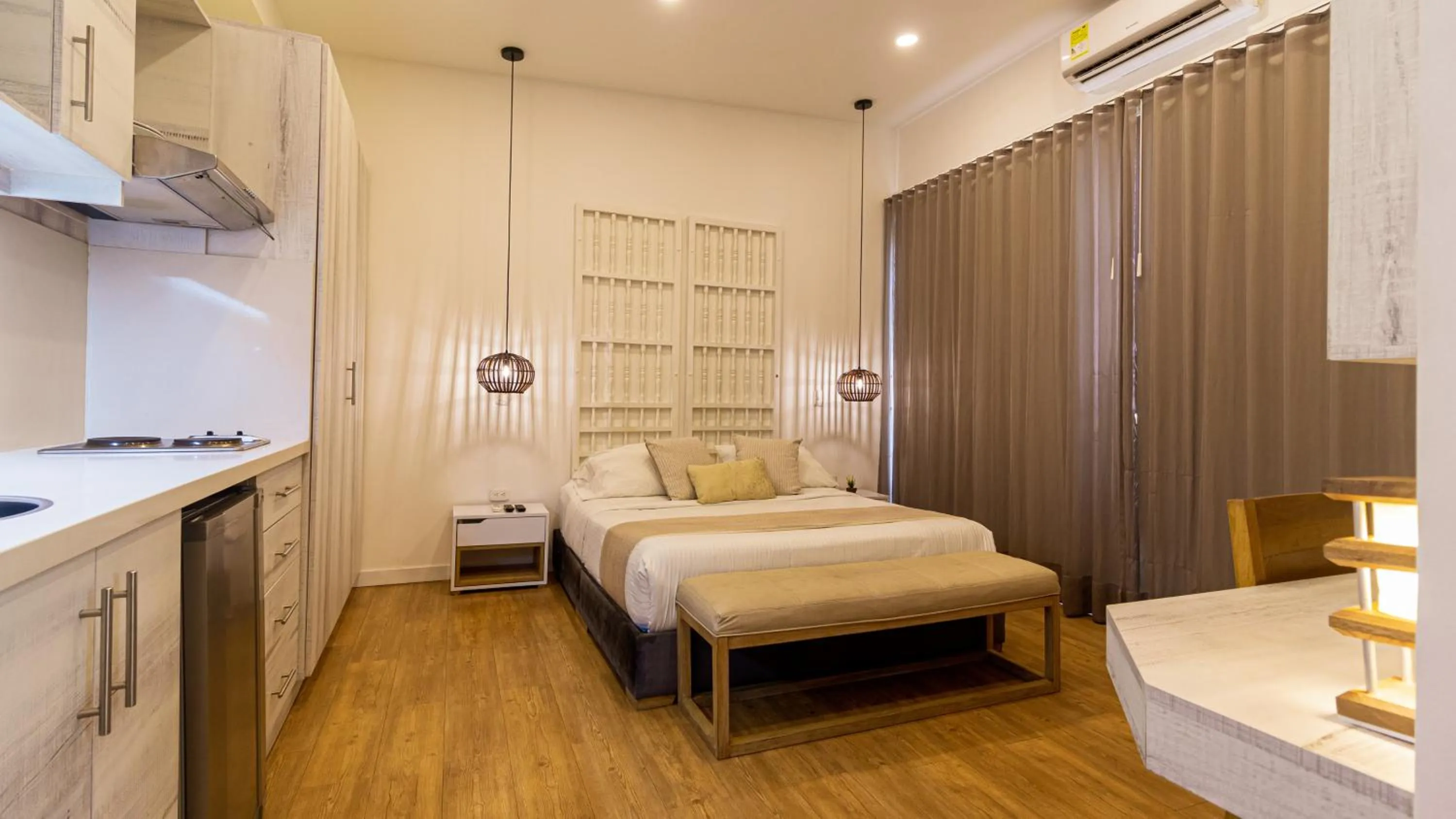 Bedroom, Bed in Cartagena Suites de Manga