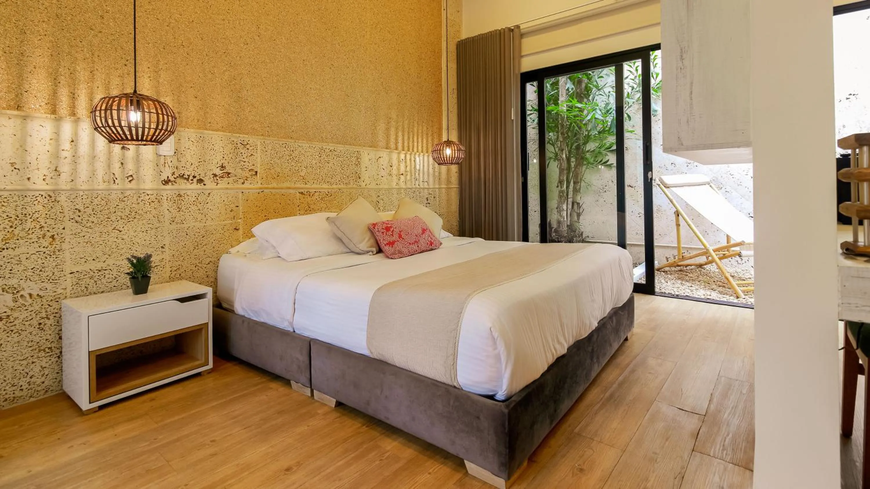 Bedroom, Bed in Cartagena Suites de Manga