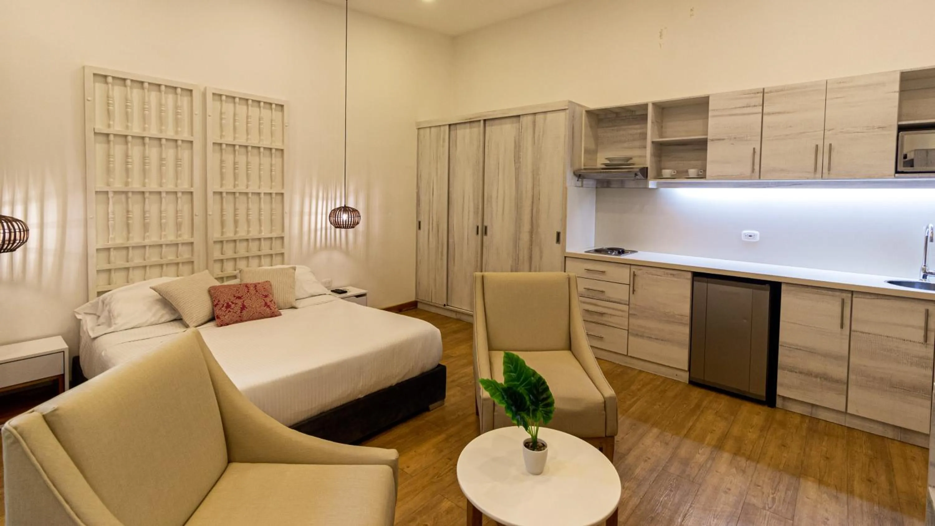 Bedroom, Bed in Cartagena Suites de Manga