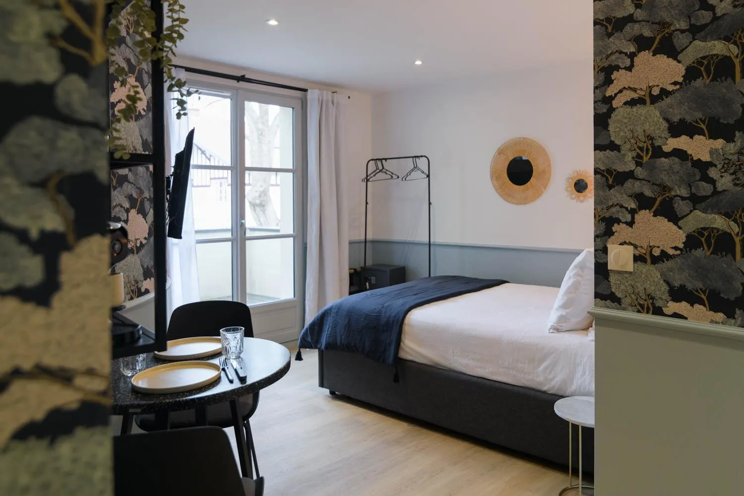 Bed in Le Logis d'Origine.