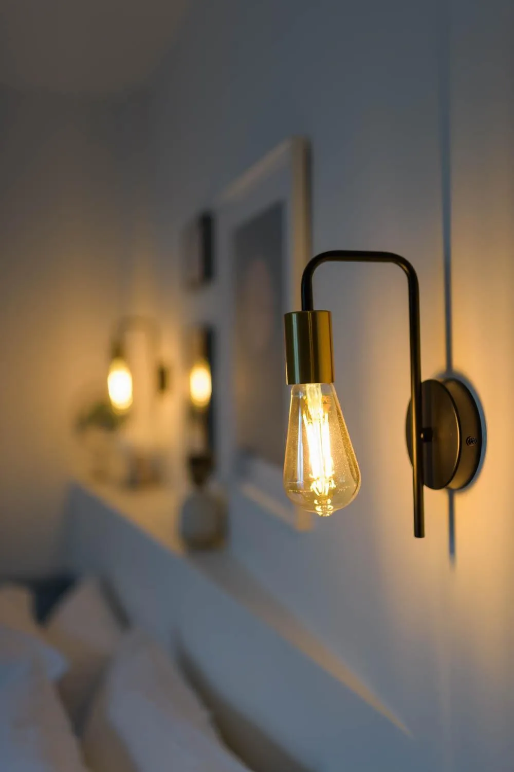 Bed in Le Logis d'Origine.