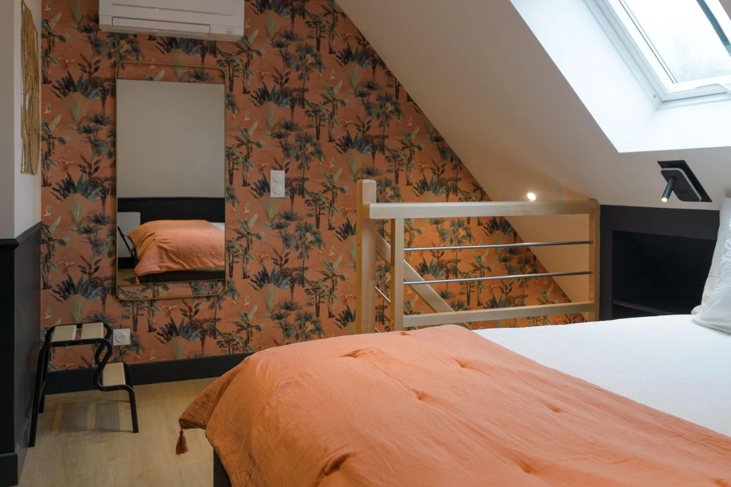 Bed in Le Logis d'Origine.