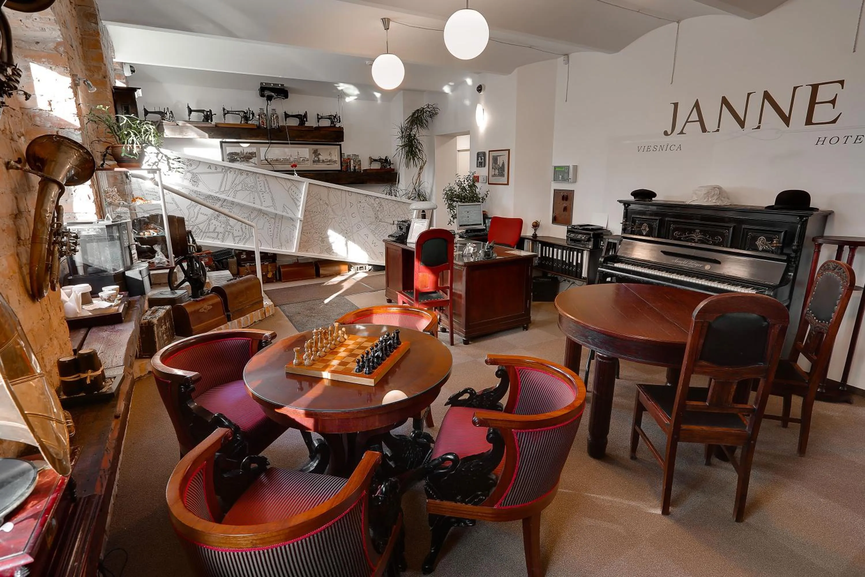 Property logo or sign in Janne Hotel with Self Check-in