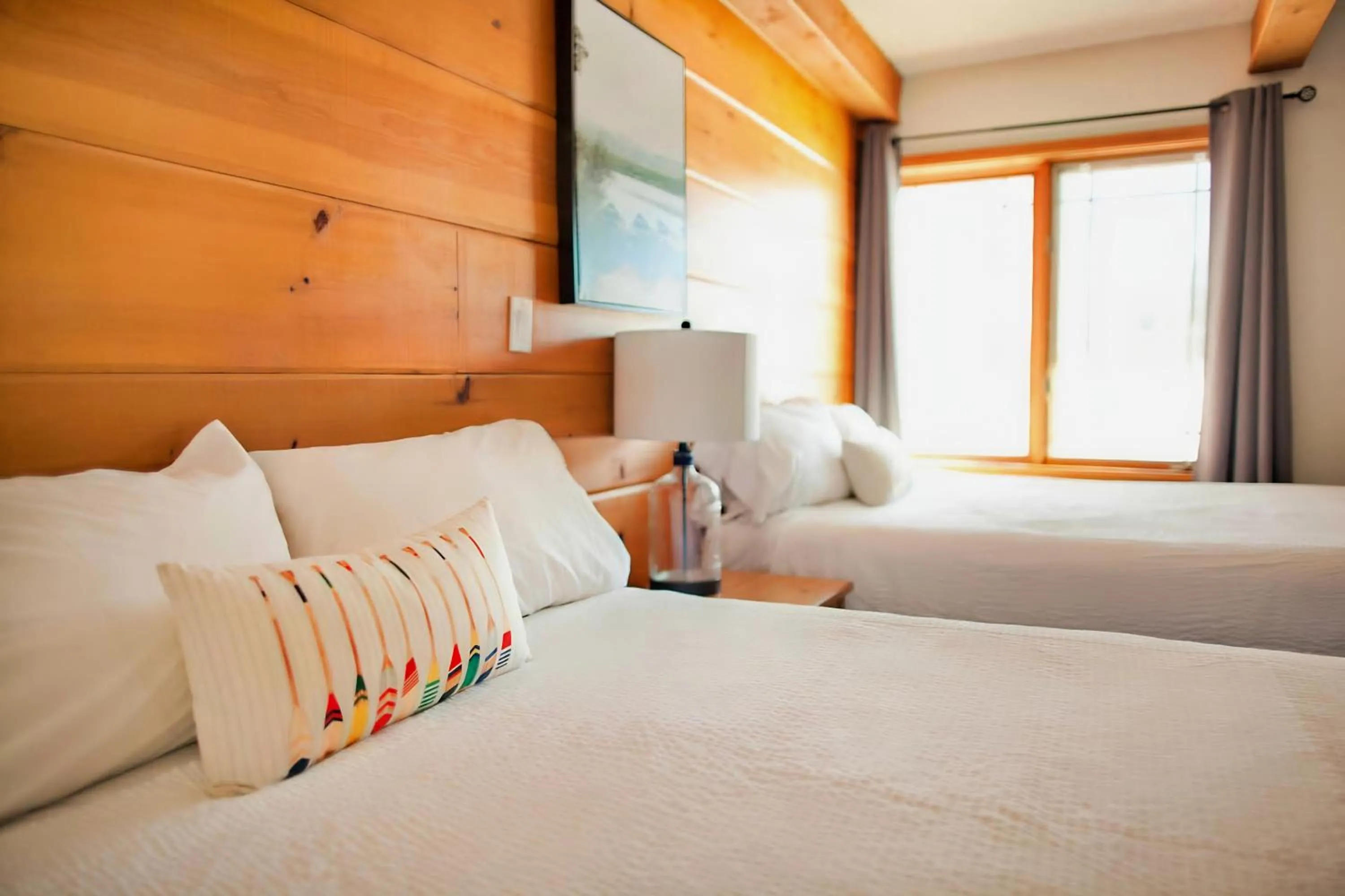 Bed in Terrace Suites