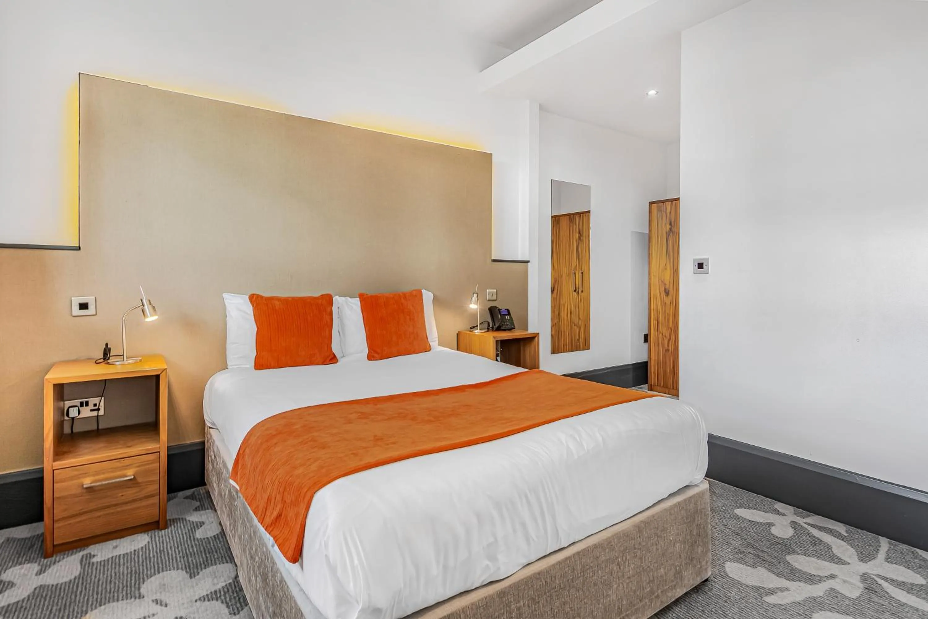 Bed in The Ainscow Hotel