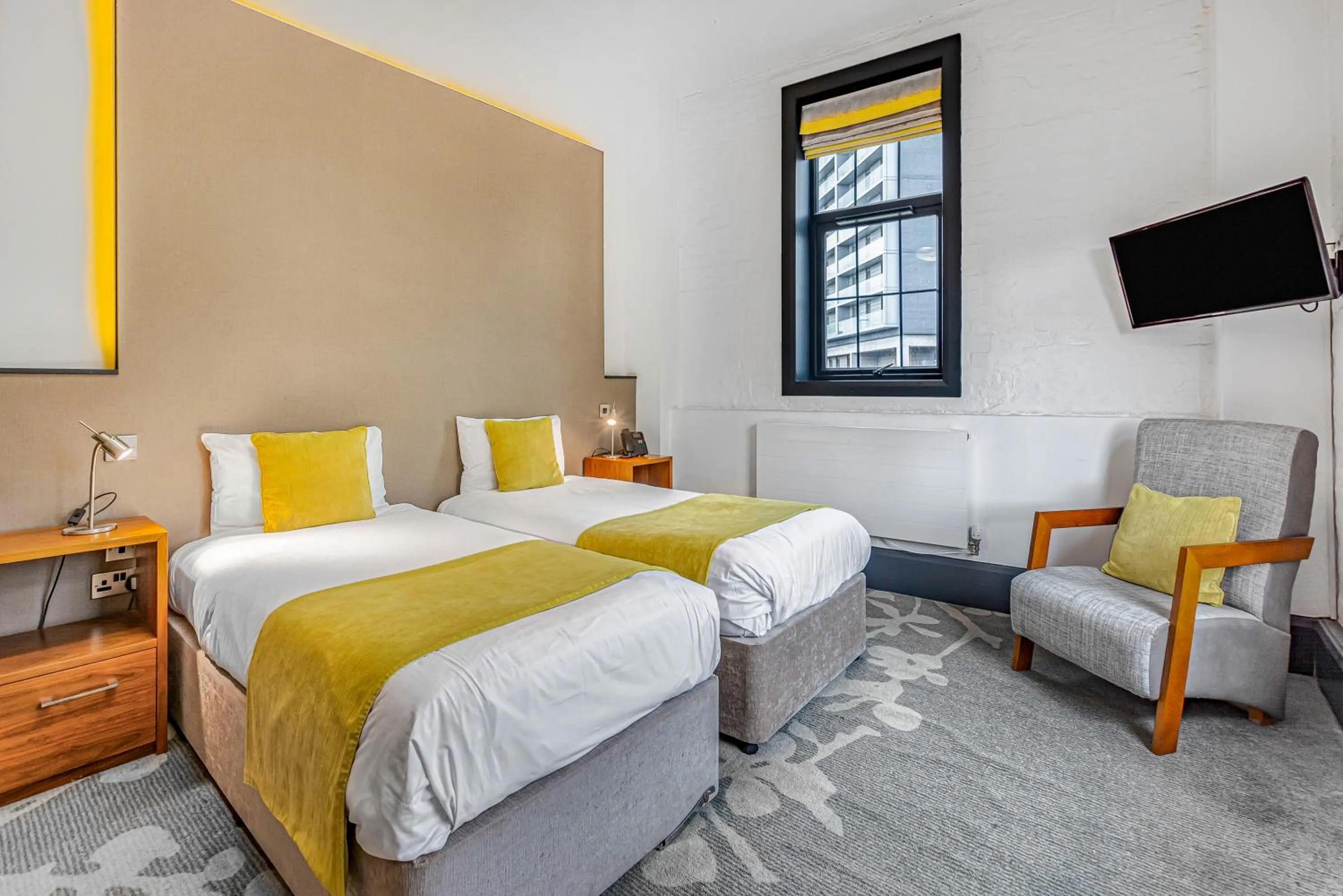 Bed in The Ainscow Hotel