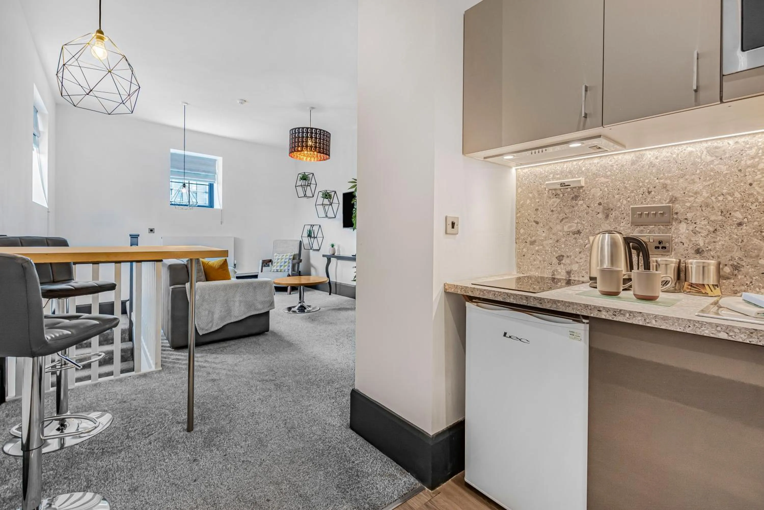 Kitchen or kitchenette in The Ainscow Hotel