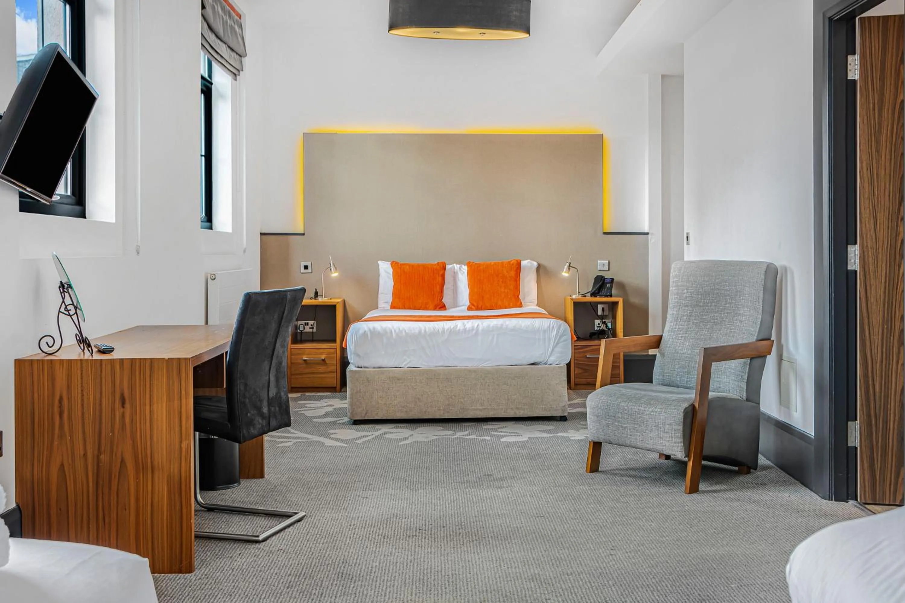 Bedroom, Bed in The Ainscow Hotel