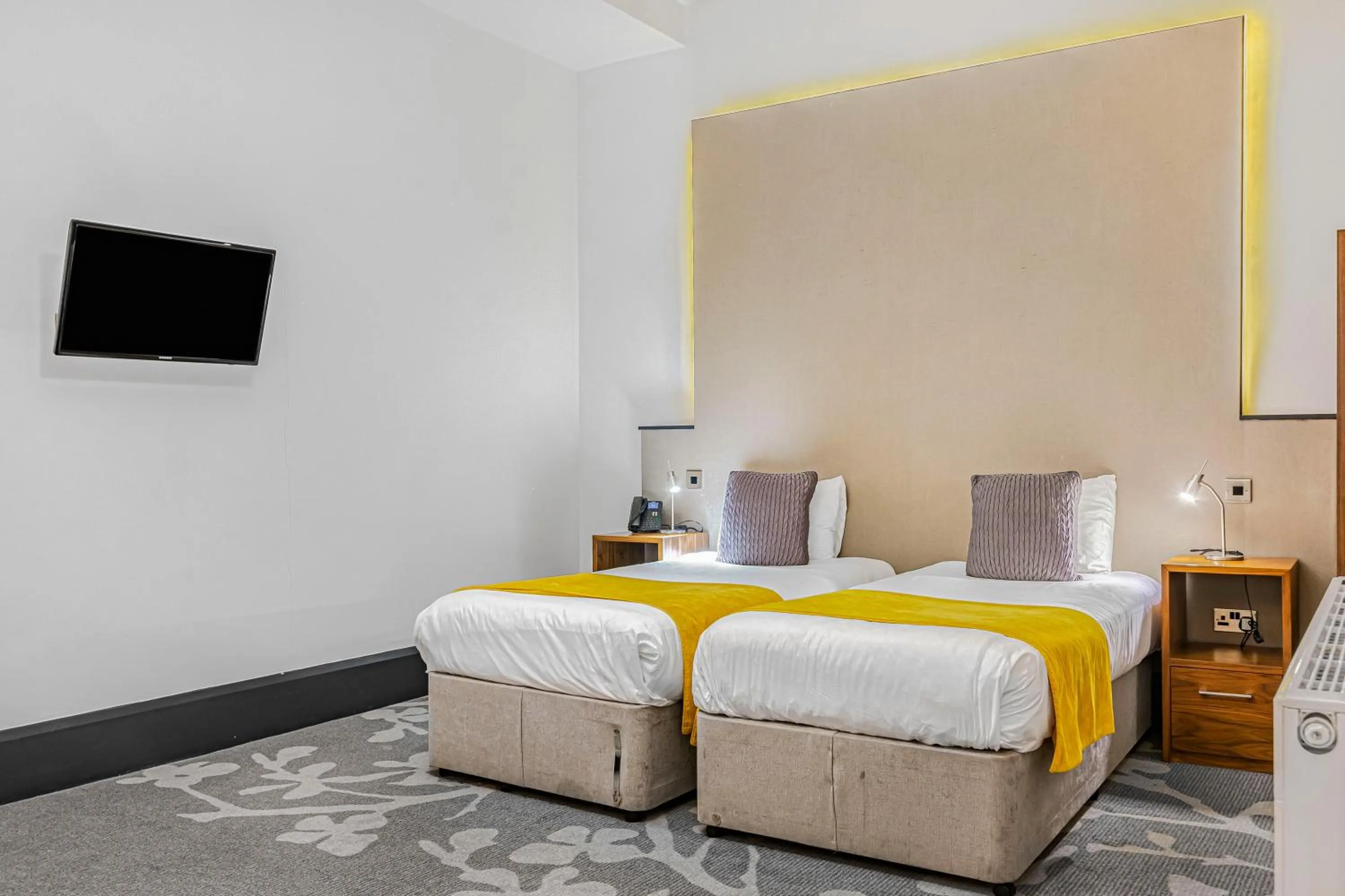 Bed in The Ainscow Hotel