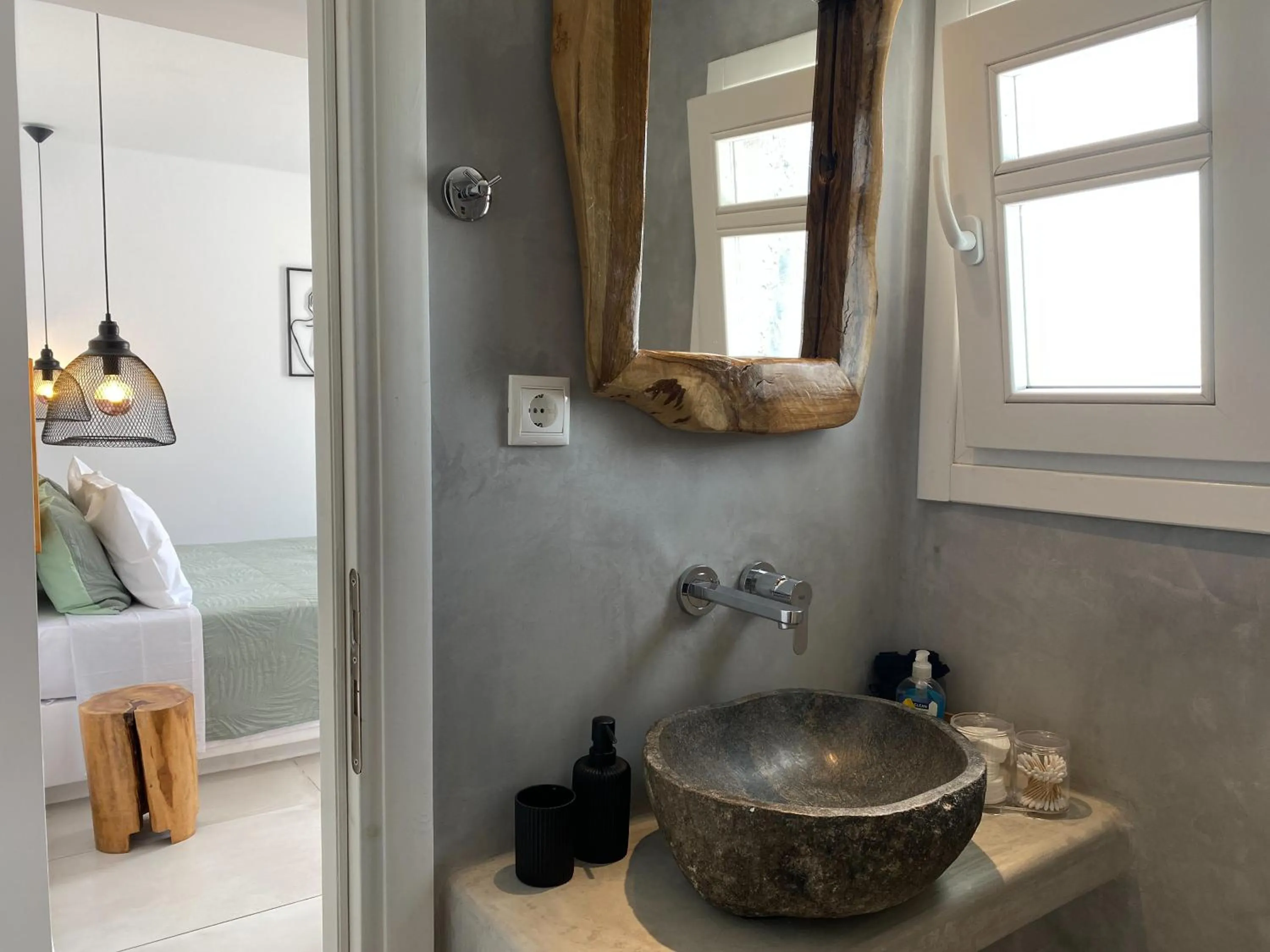 Bathroom in Casa Centro Suites Mykonos