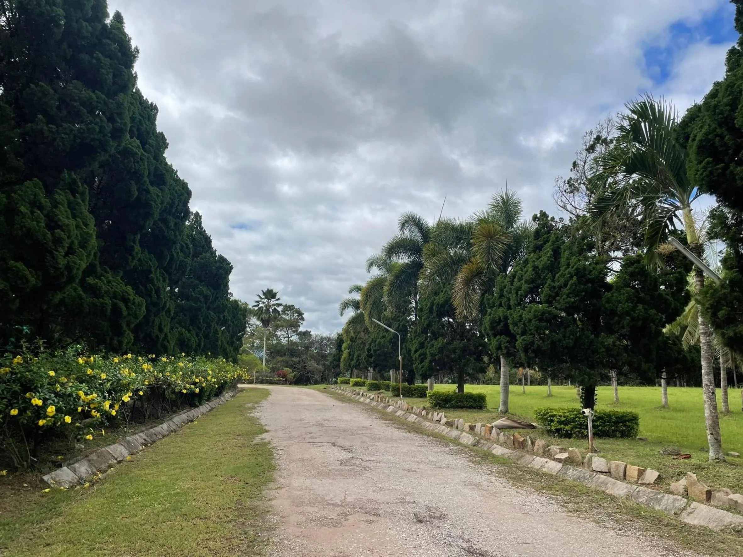 Garden view in Phuphamok Valley Resort