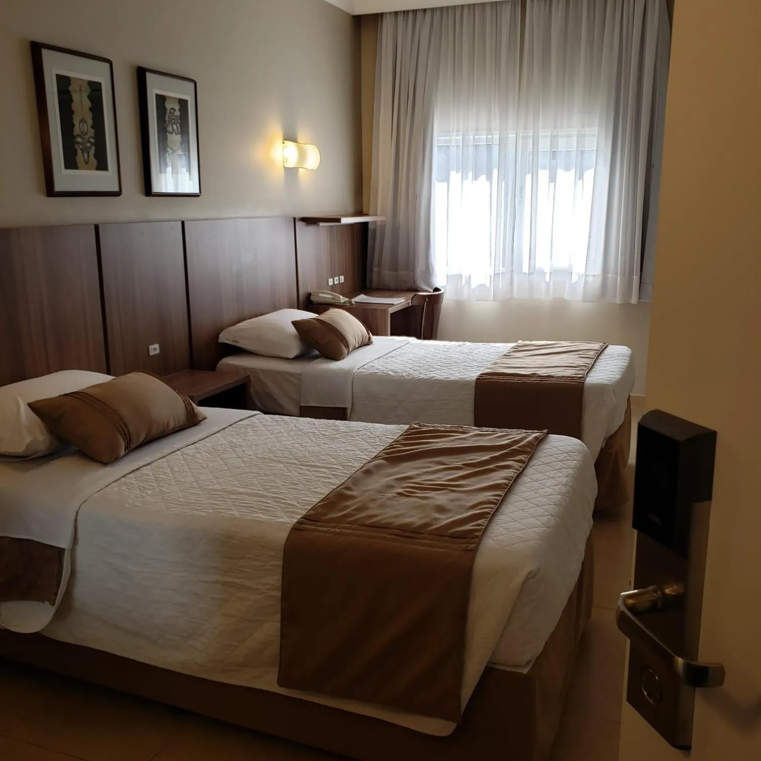Bed in Hotel Alvorada
