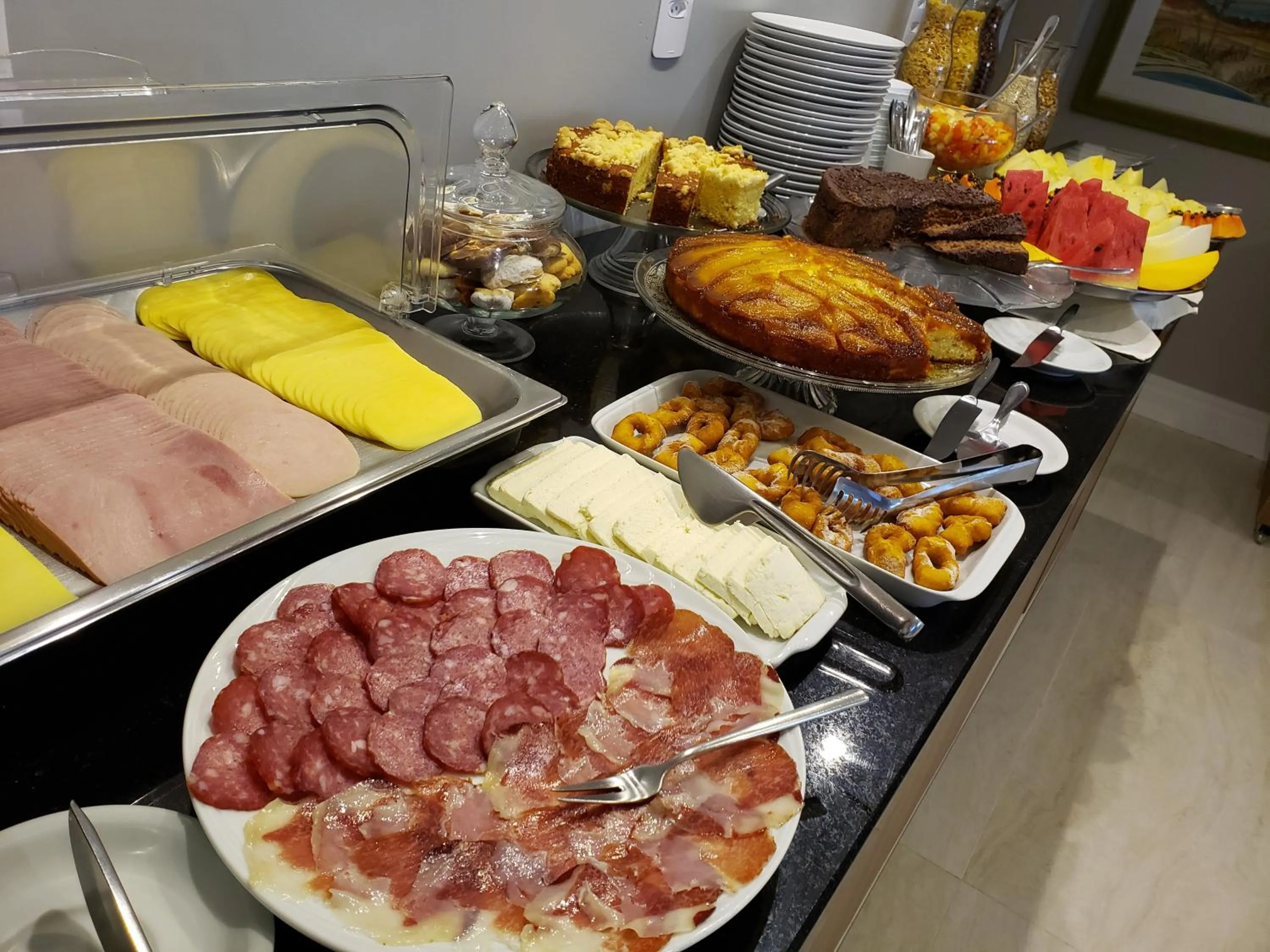 Breakfast in Hotel Alvorada