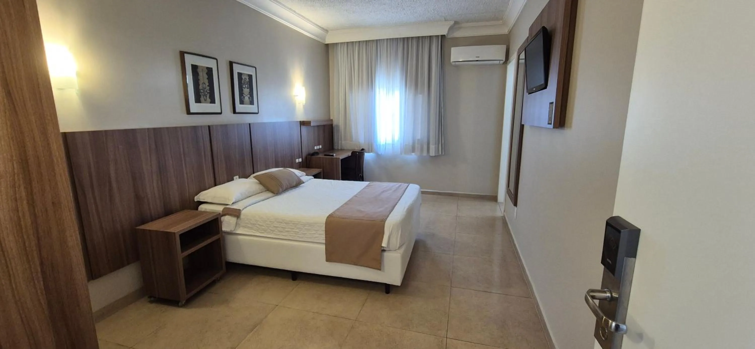 Bed in Hotel Alvorada