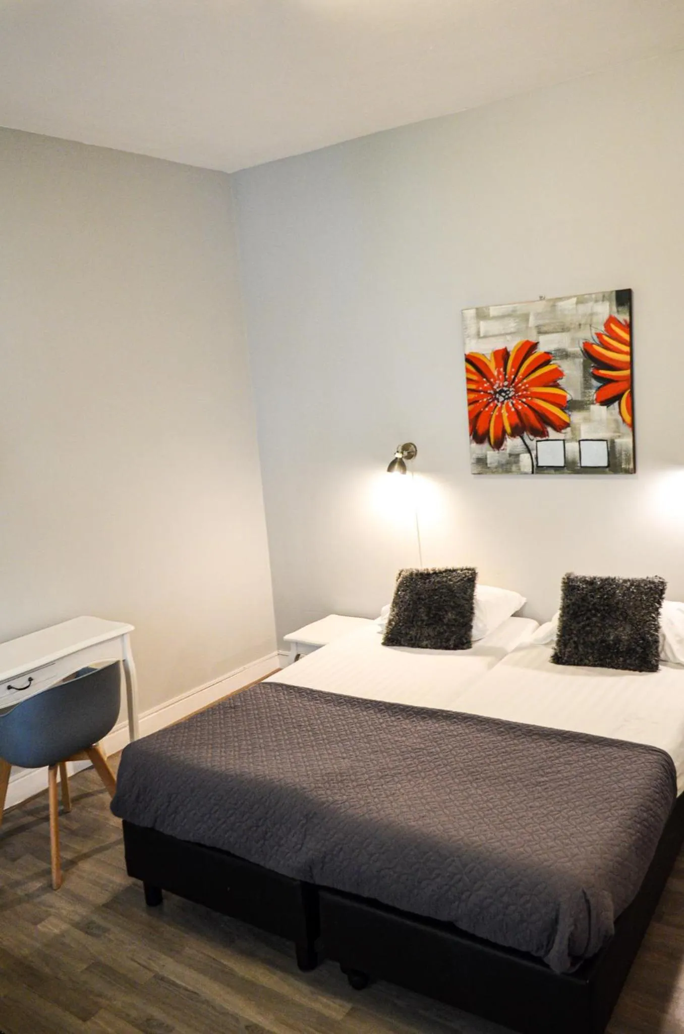 Bed in Family Hotel Kooyk