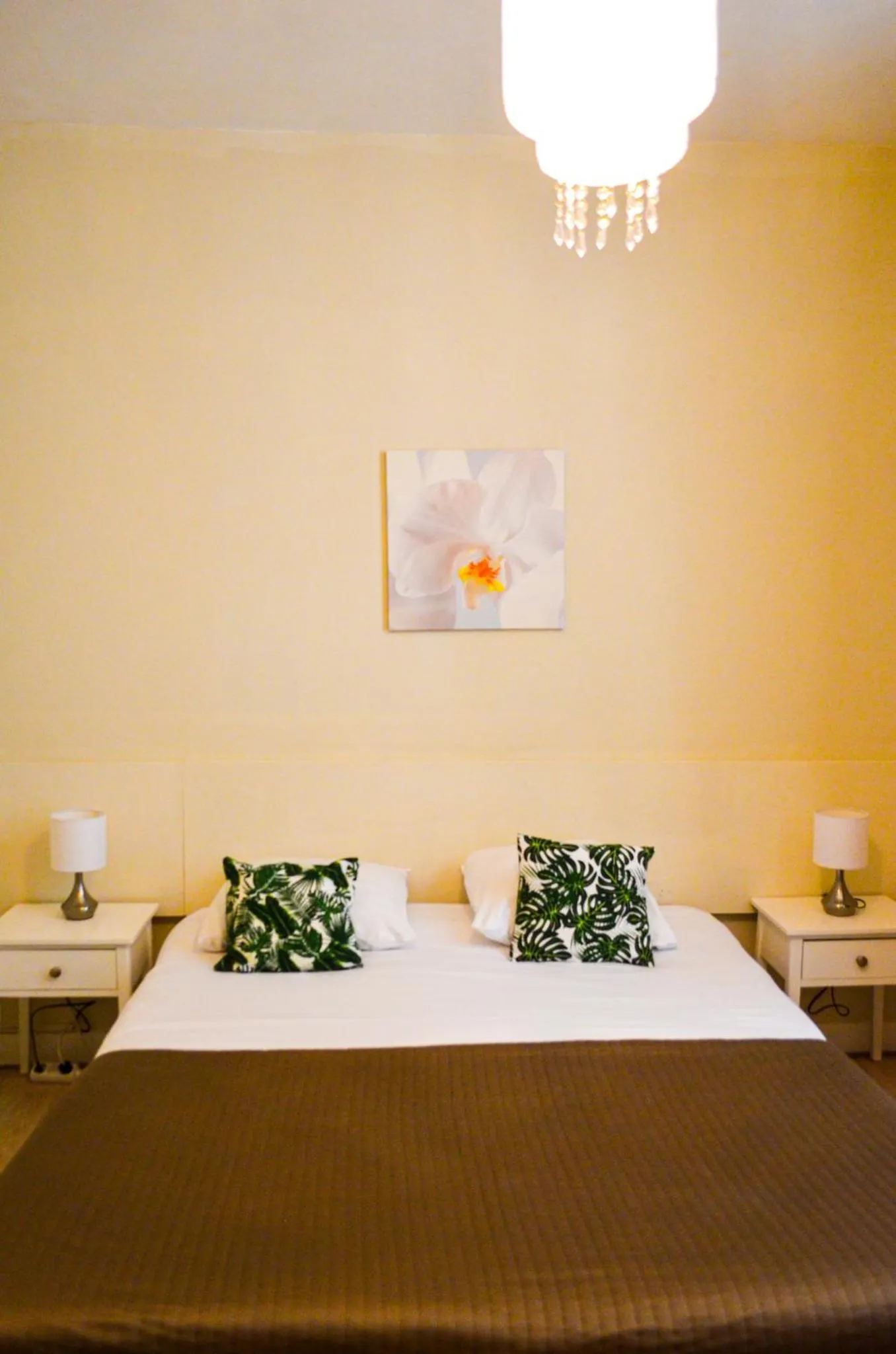 Bed in Family Hotel Kooyk