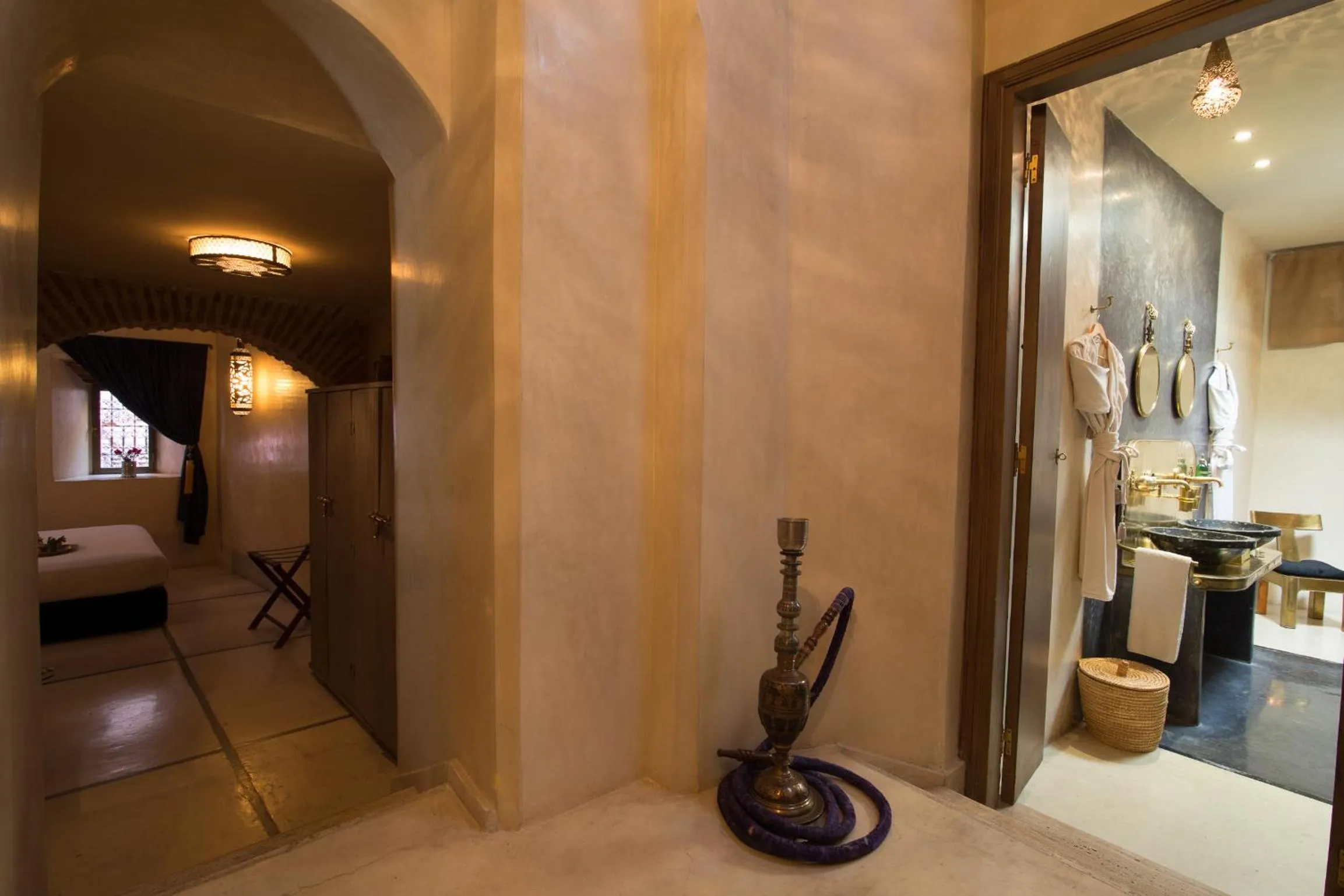 Decorative detail in Riad Joya