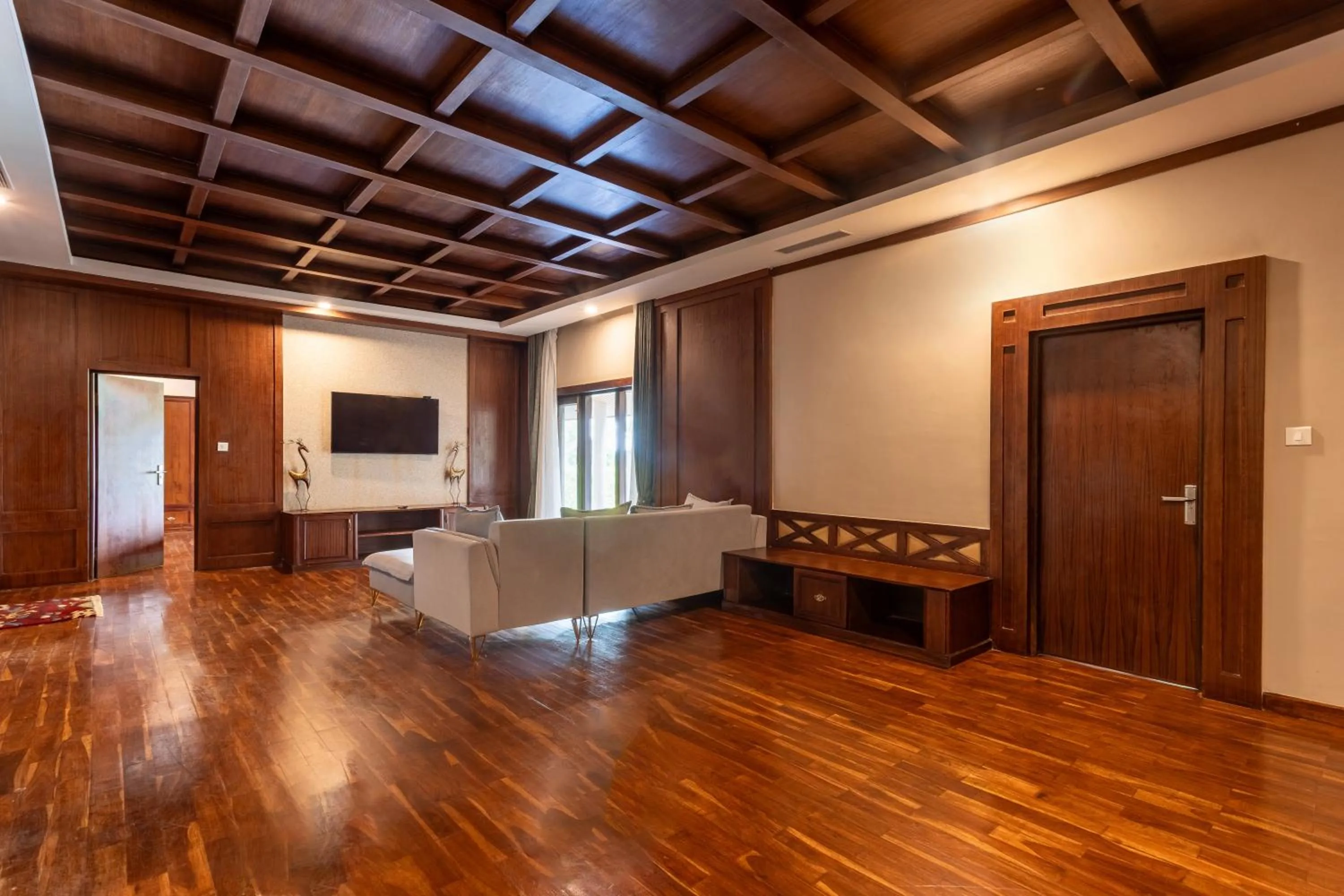 TV and multimedia in River Bank Jungle Resort, Chitwan