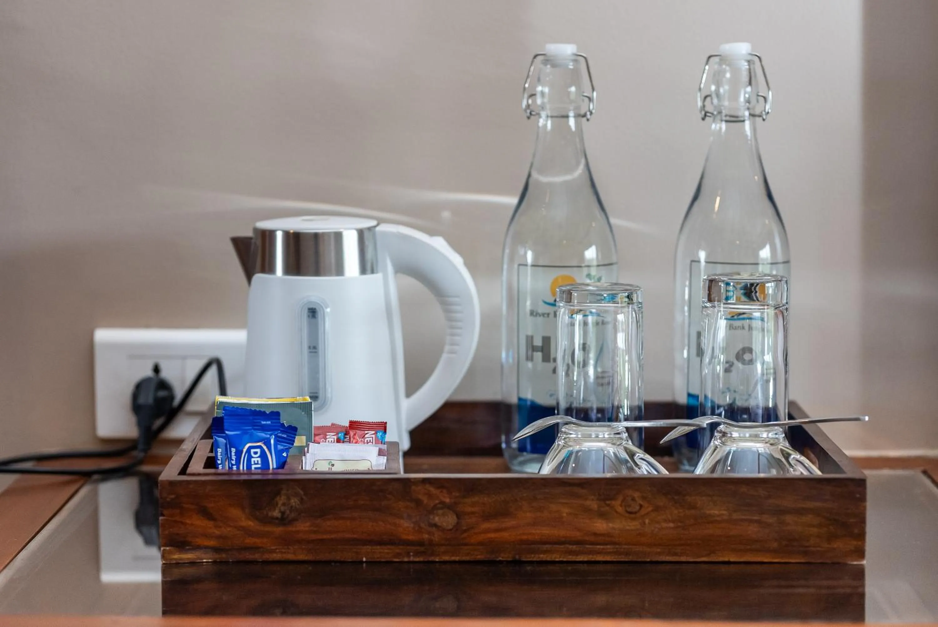 Coffee/tea facilities in River Bank Jungle Resort, Chitwan