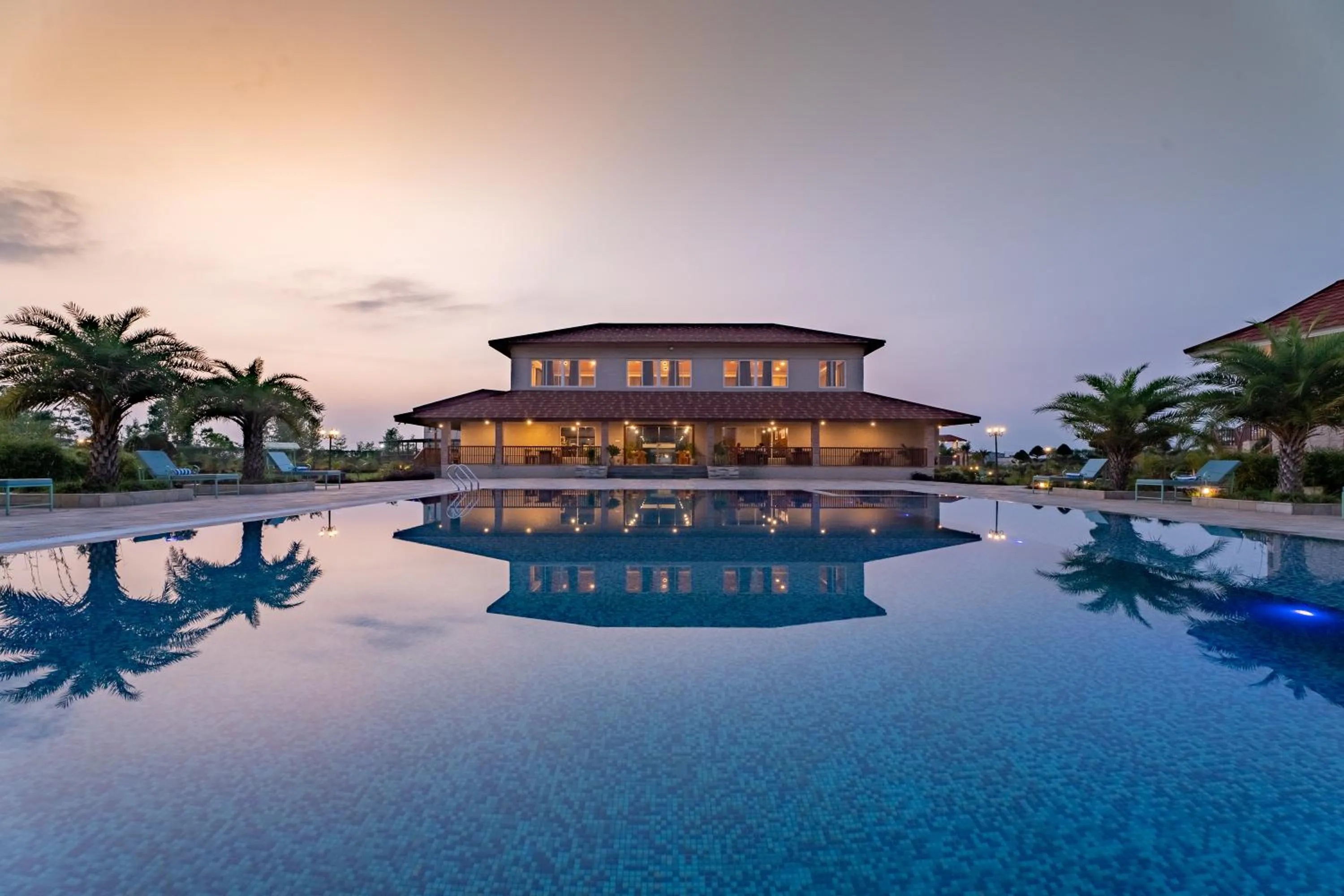 Property building in River Bank Jungle Resort, Chitwan