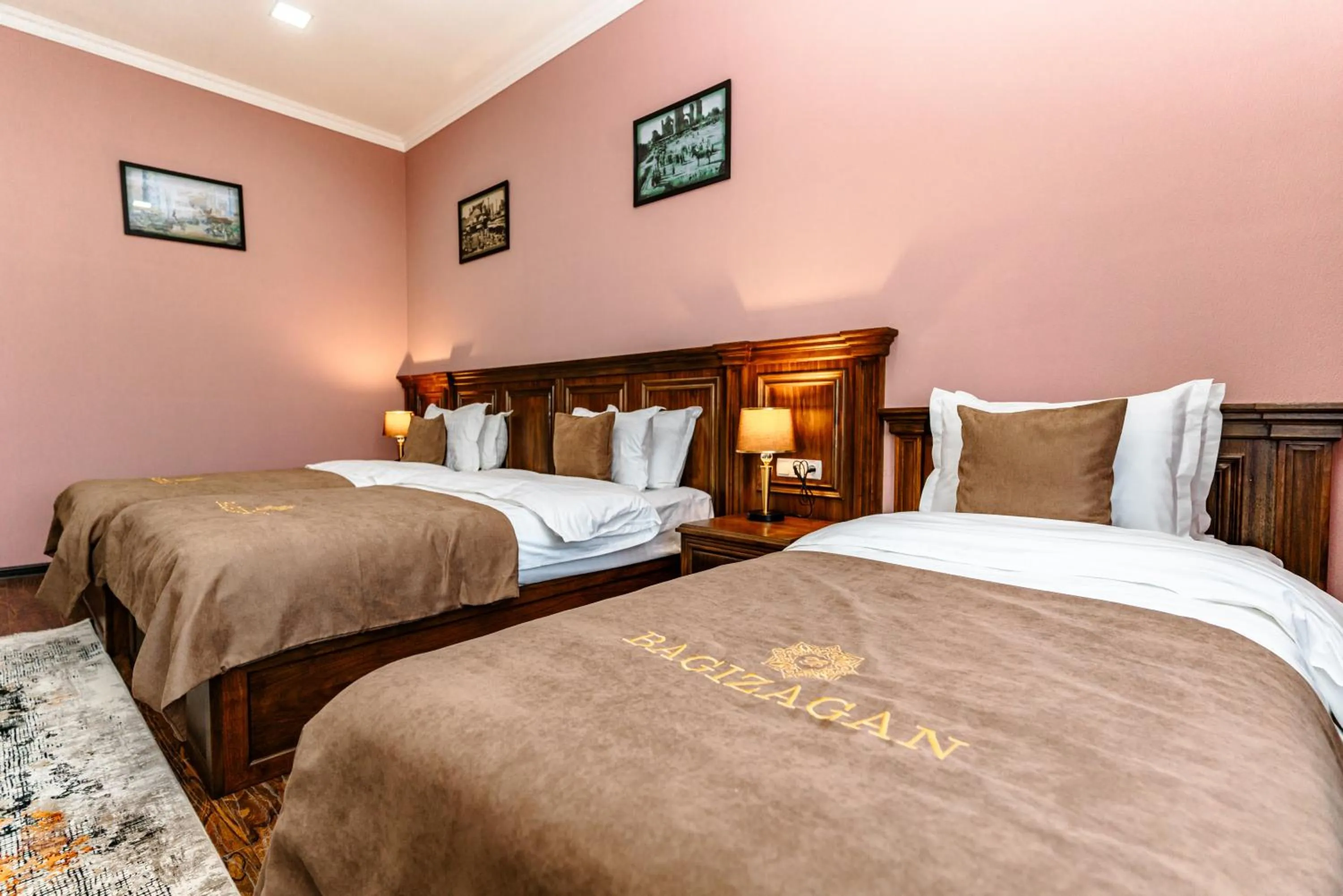 Bed in Bagizagan Hotel