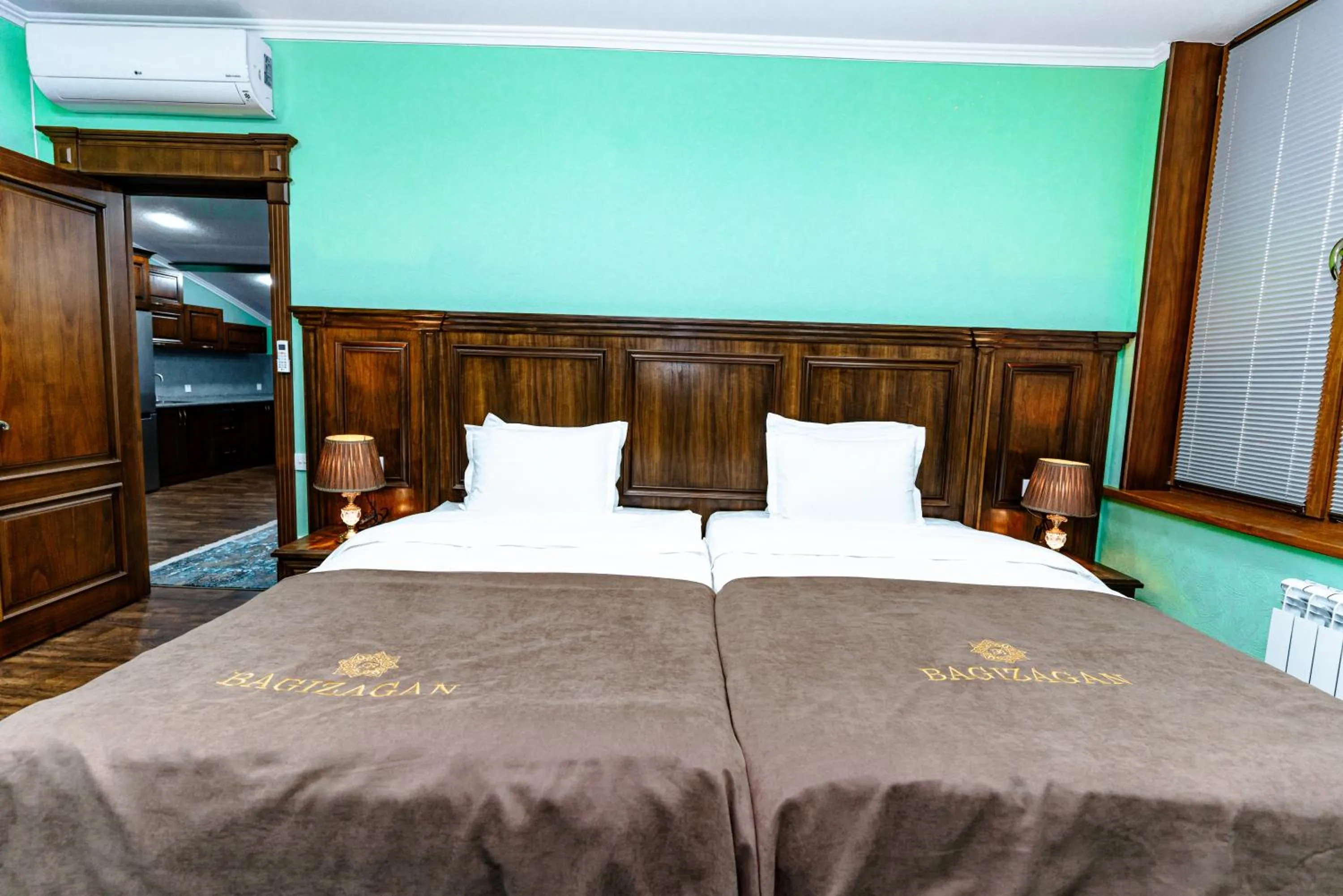Bed in Bagizagan Hotel