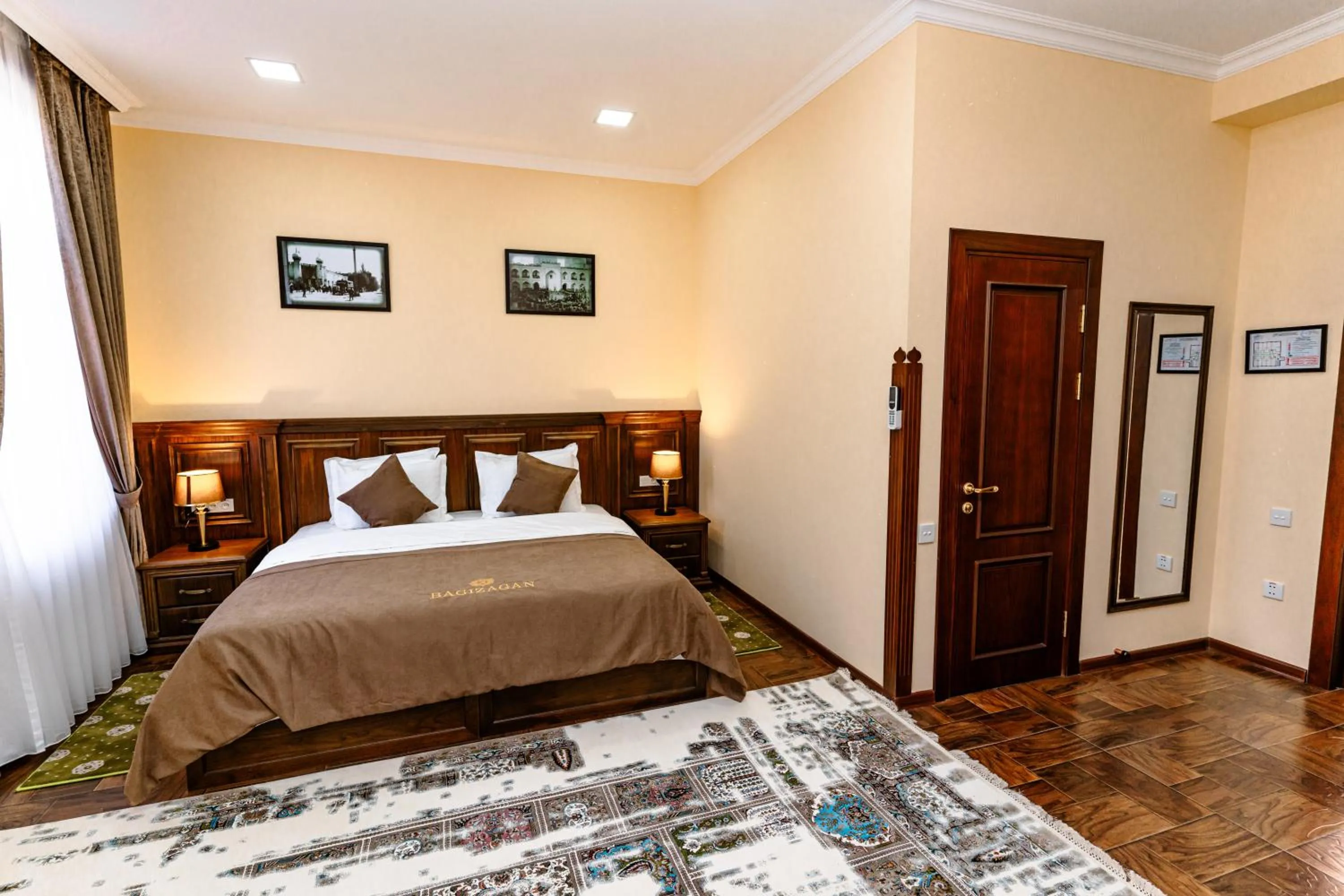 Bed in Bagizagan Hotel