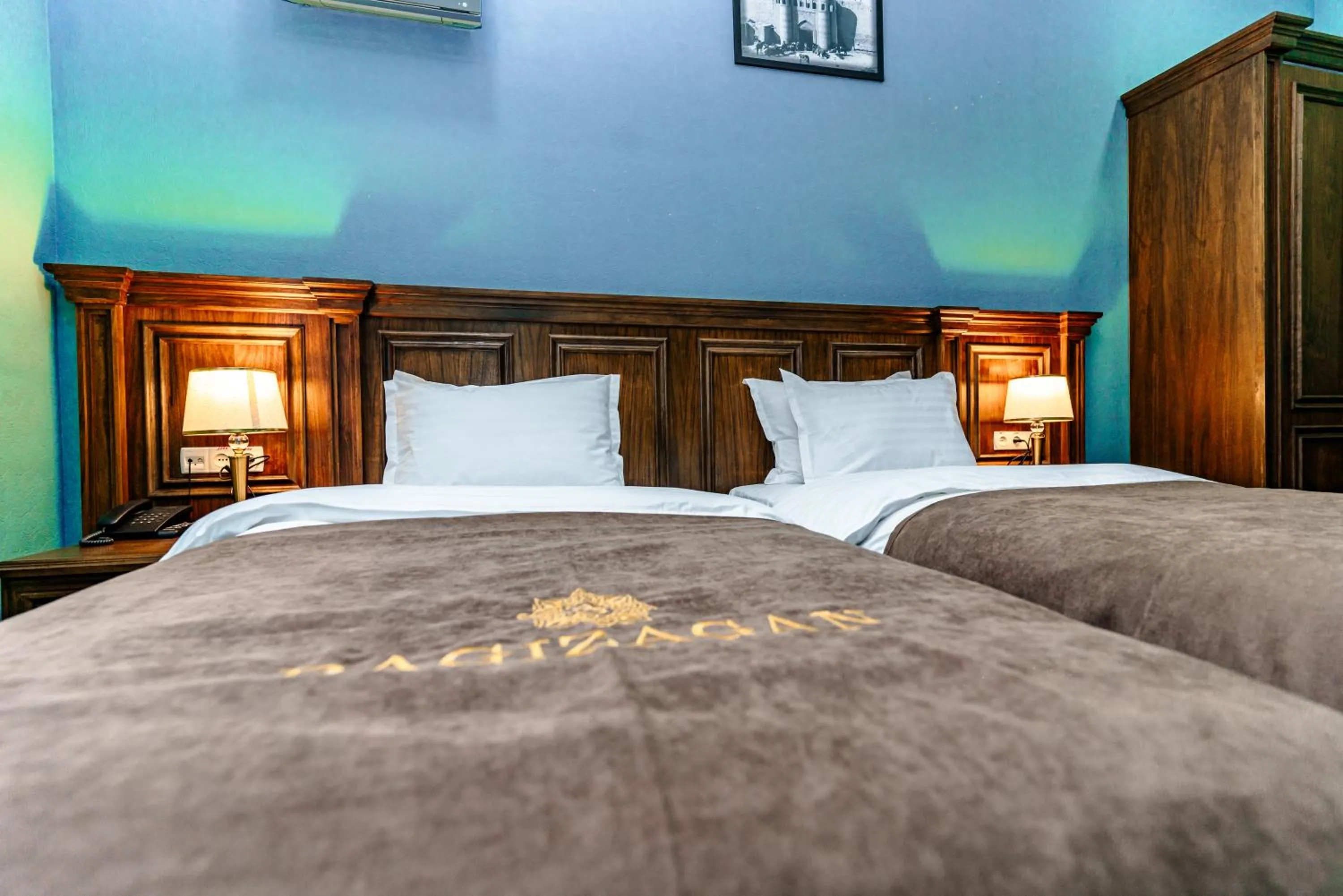 Bed in Bagizagan Hotel