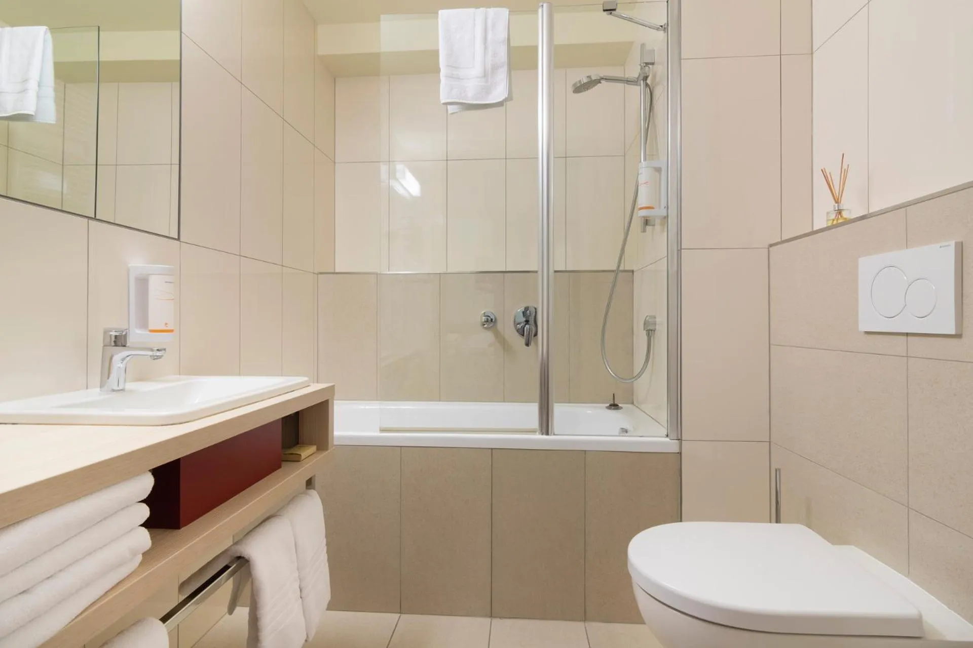 Shower in Peras Wellness Hotel