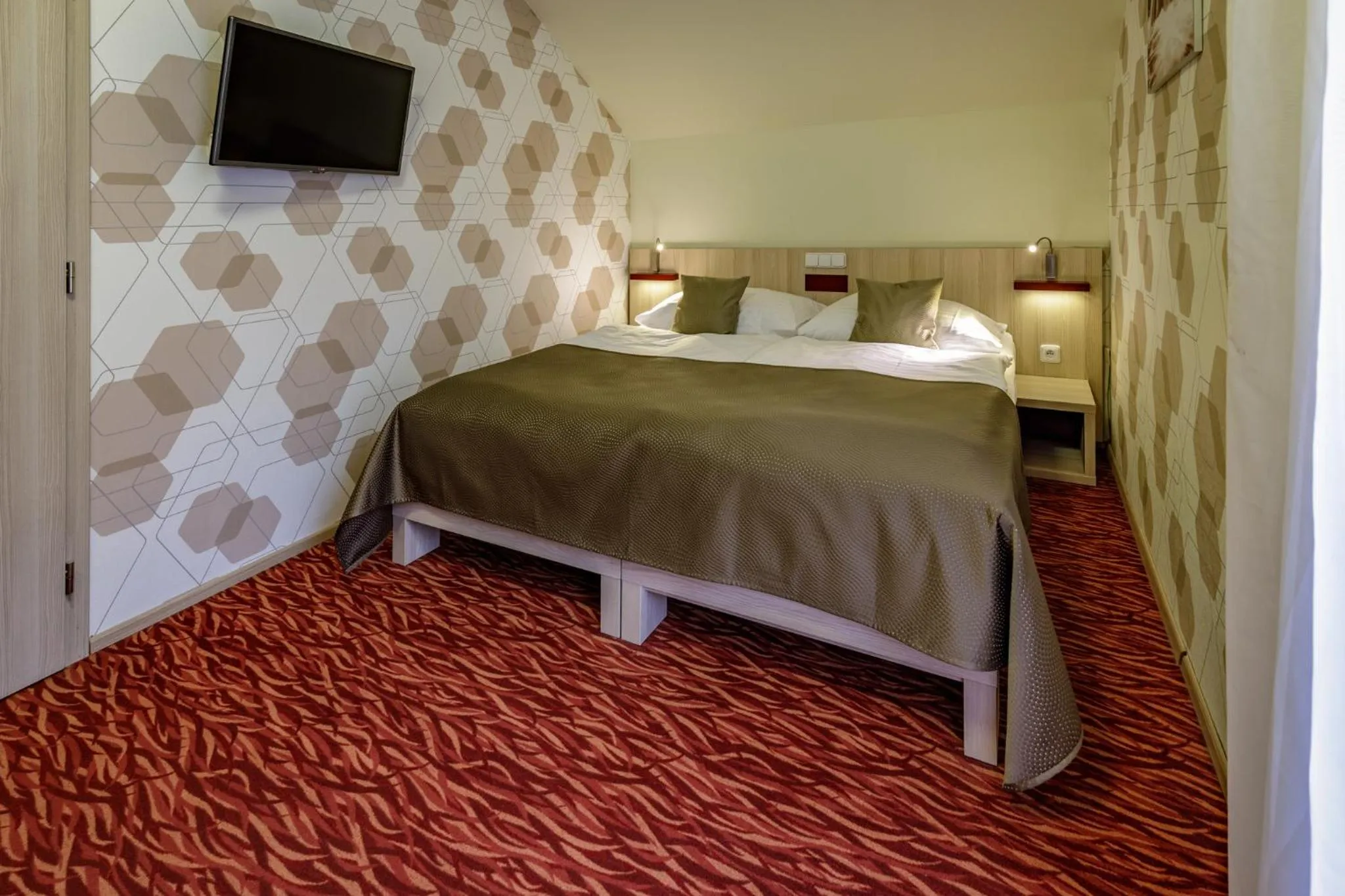 Bedroom, Bed in Peras Wellness Hotel