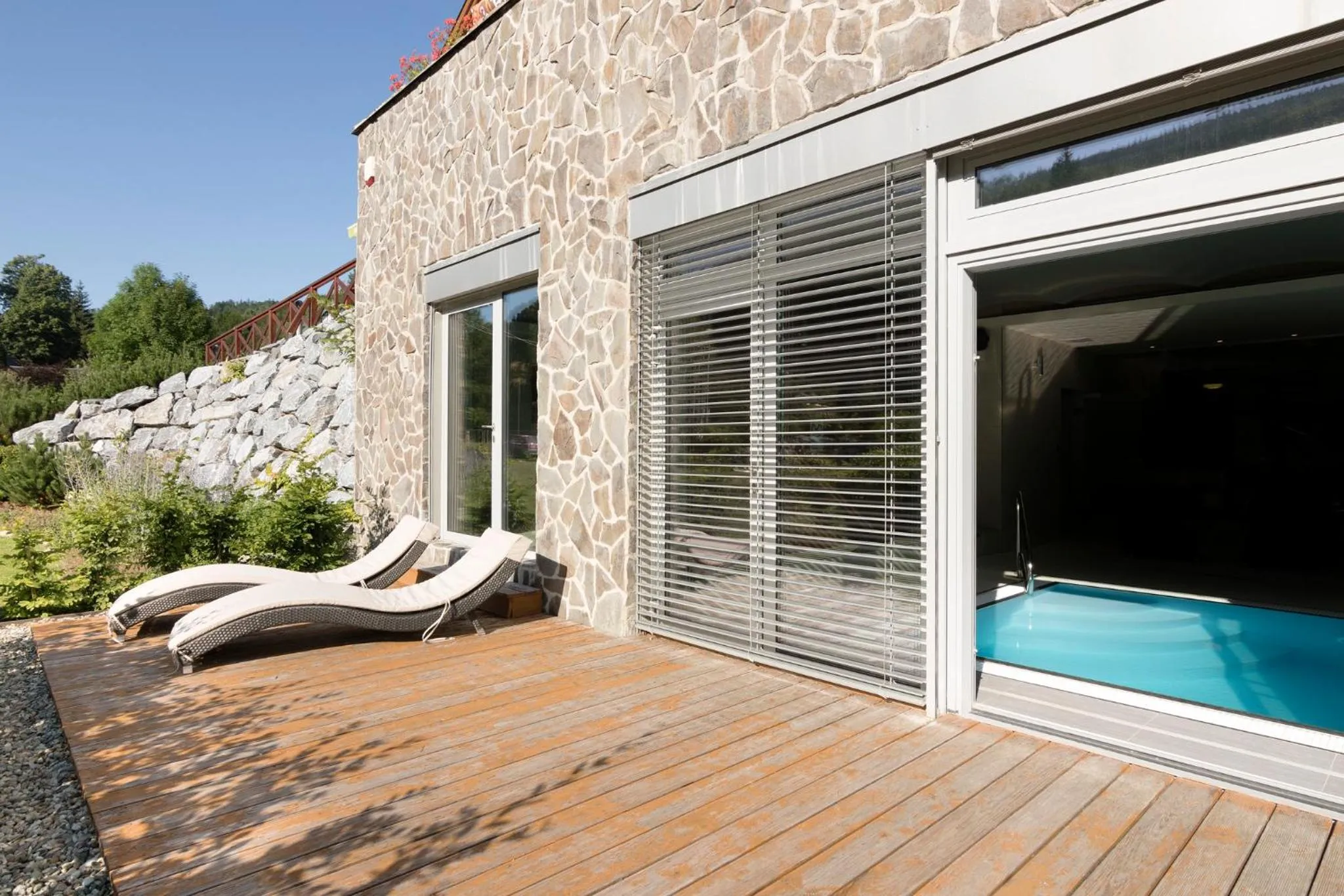 Patio in Peras Wellness Hotel