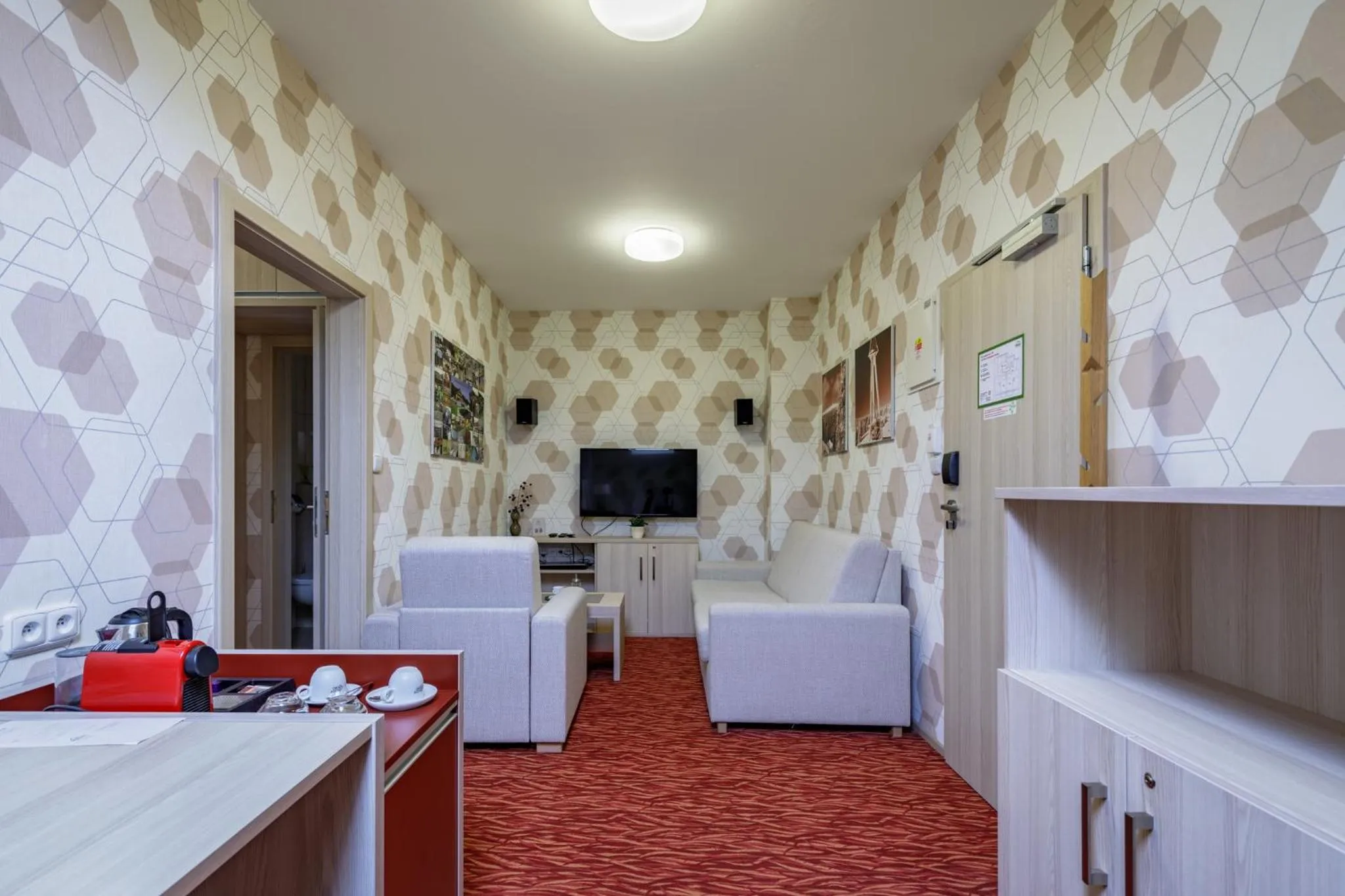 Living room in Peras Wellness Hotel