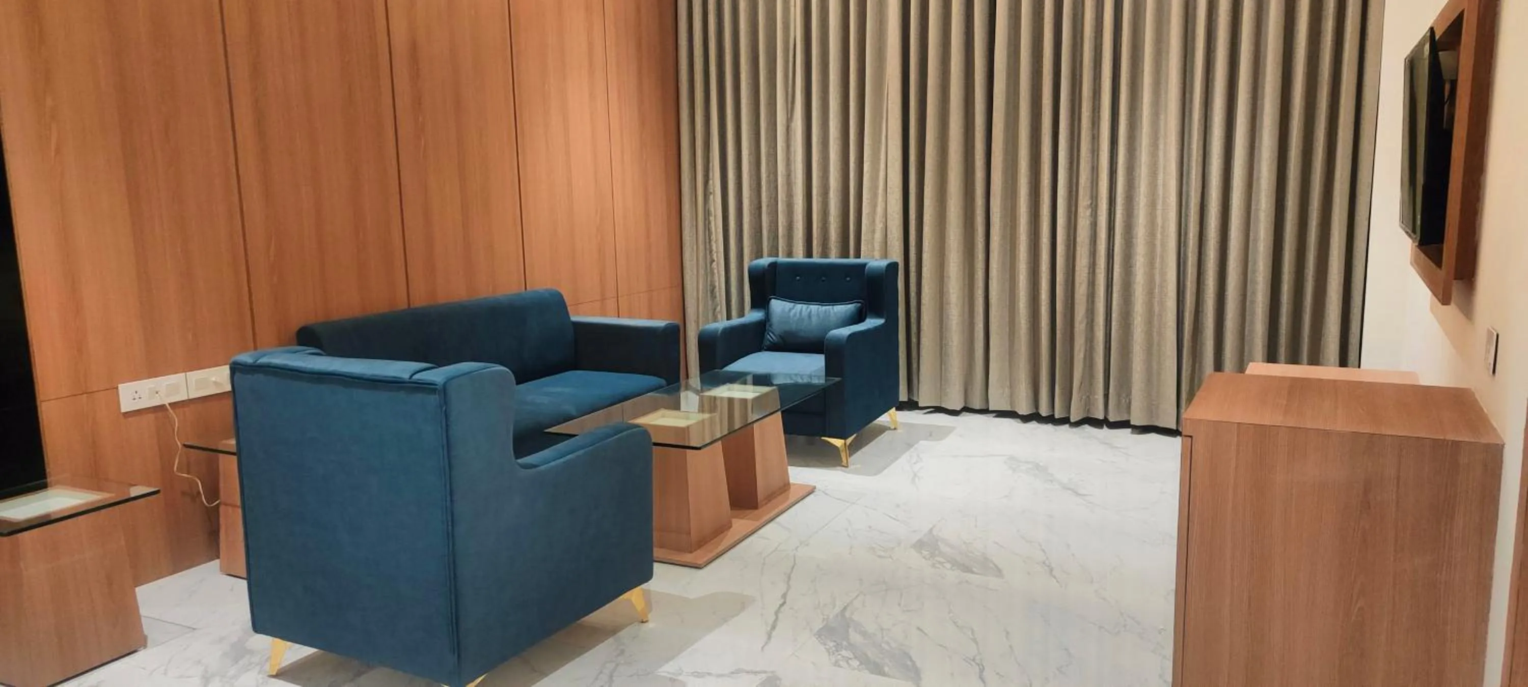 Seating area in The Orchid Jamnagar